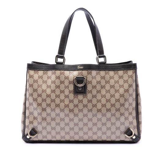 Gucci GG Crystal Abbey D Ring Tote