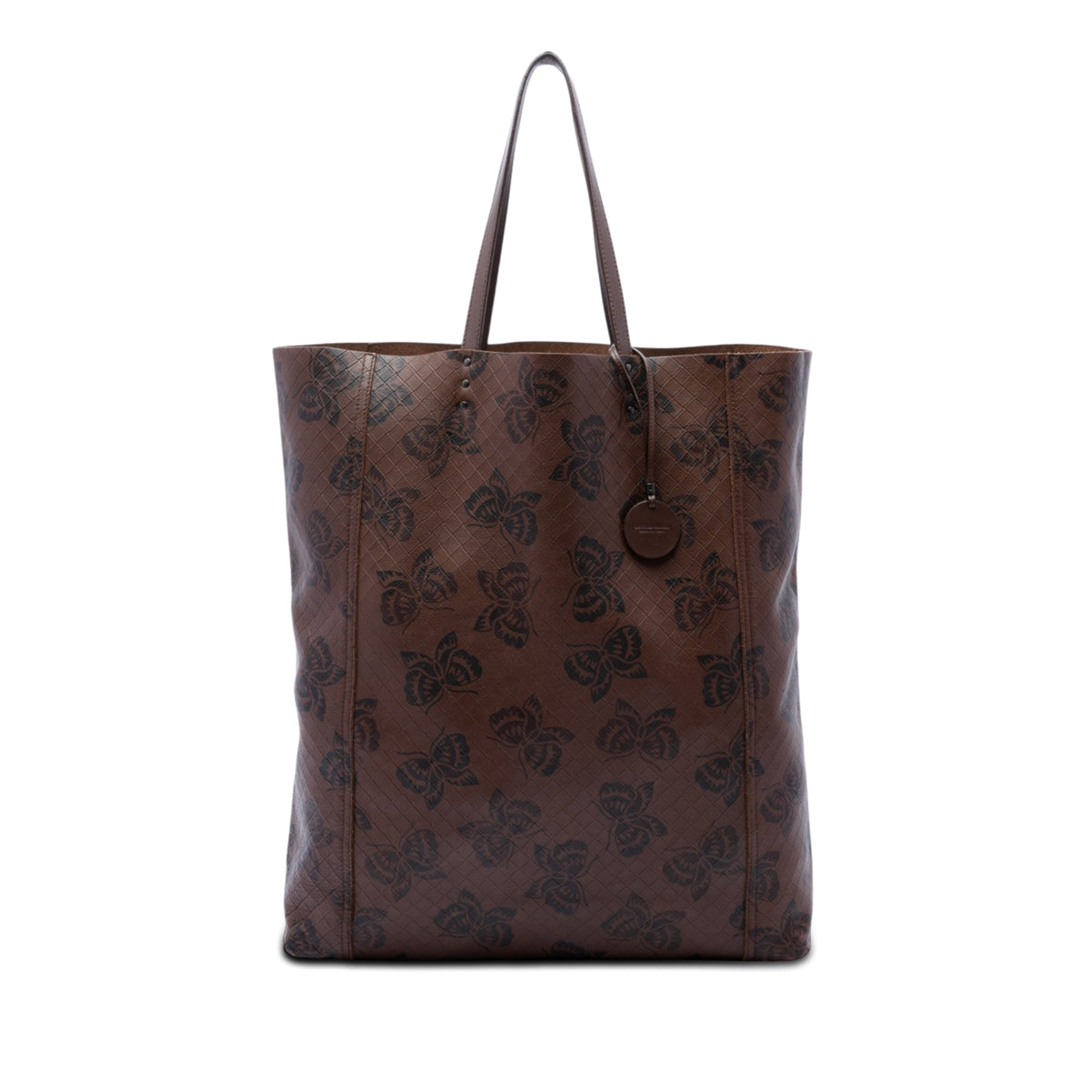 Bottega Veneta Leather Intrecciomirage Butterfly Tote