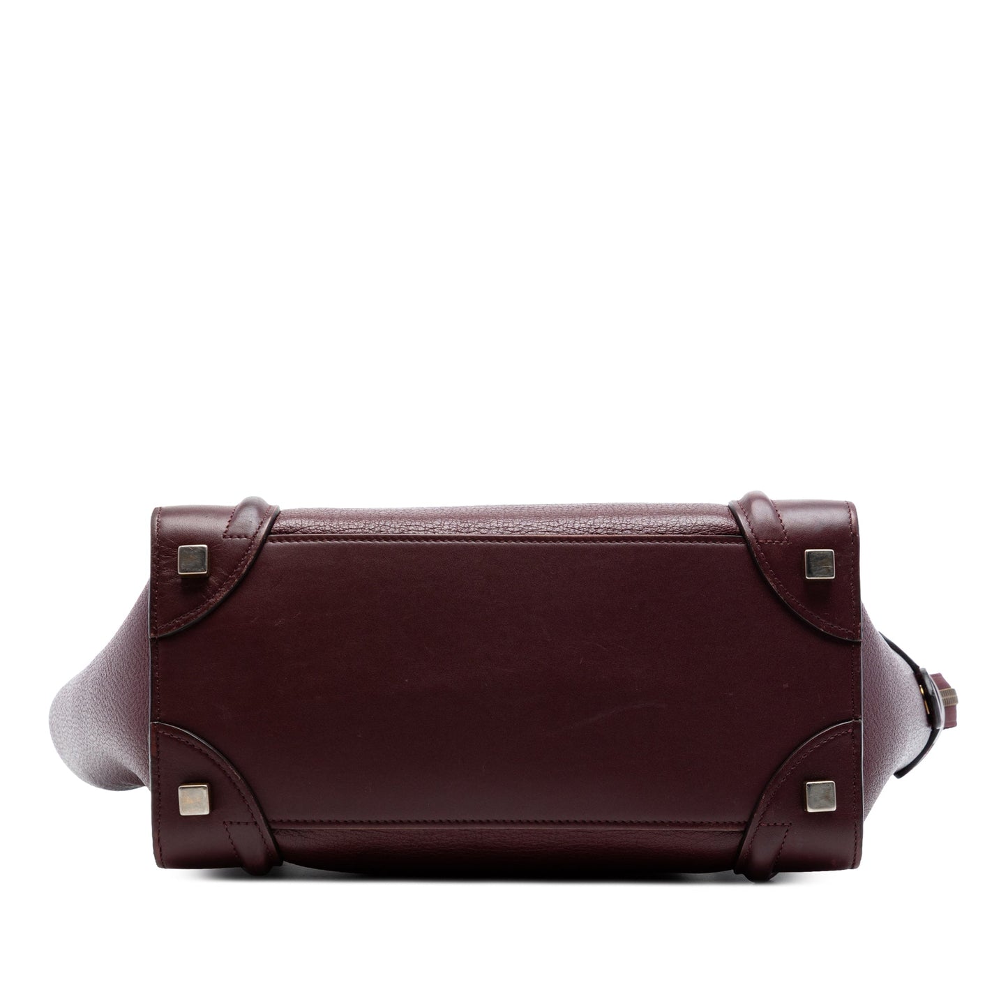 Celine Micro Smooth Calfskin and Goatskin Luggage Tote