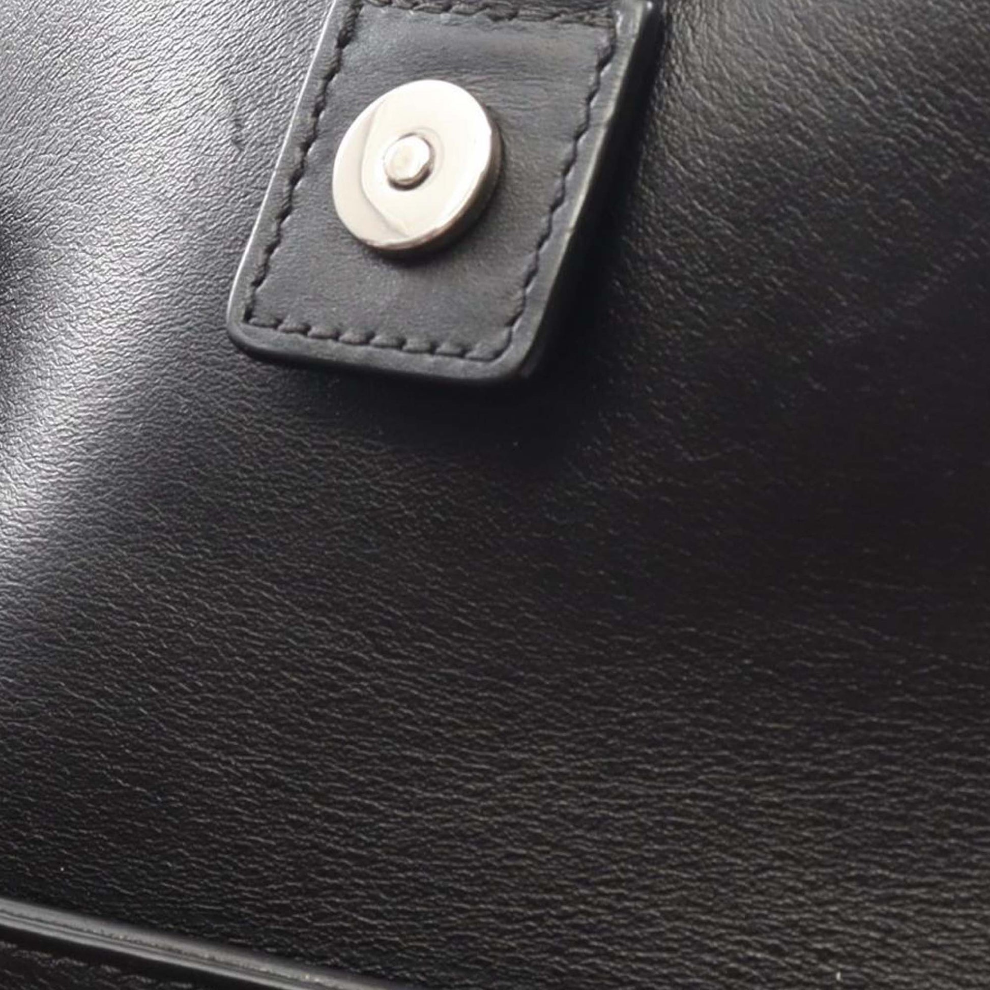 Chloé Mini Calfskin and Suede Faye Chain Crossbody
