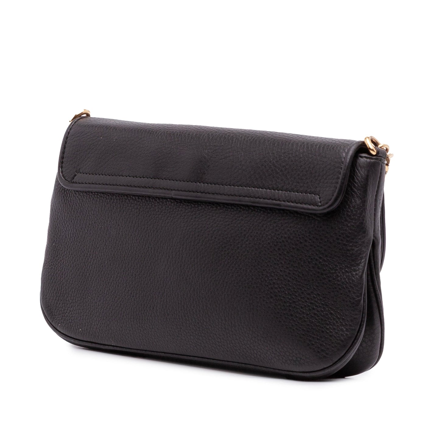 Gucci Medium Leather 1973 Chain Shoulder Bag