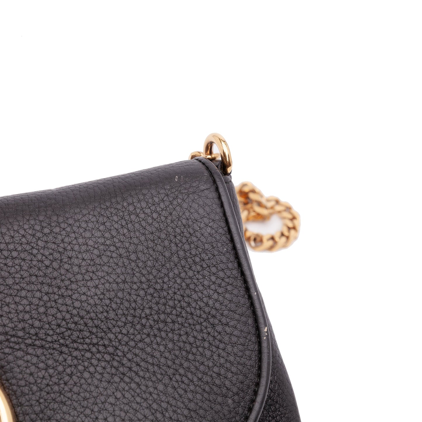 Gucci Medium Leather 1973 Chain Shoulder Bag