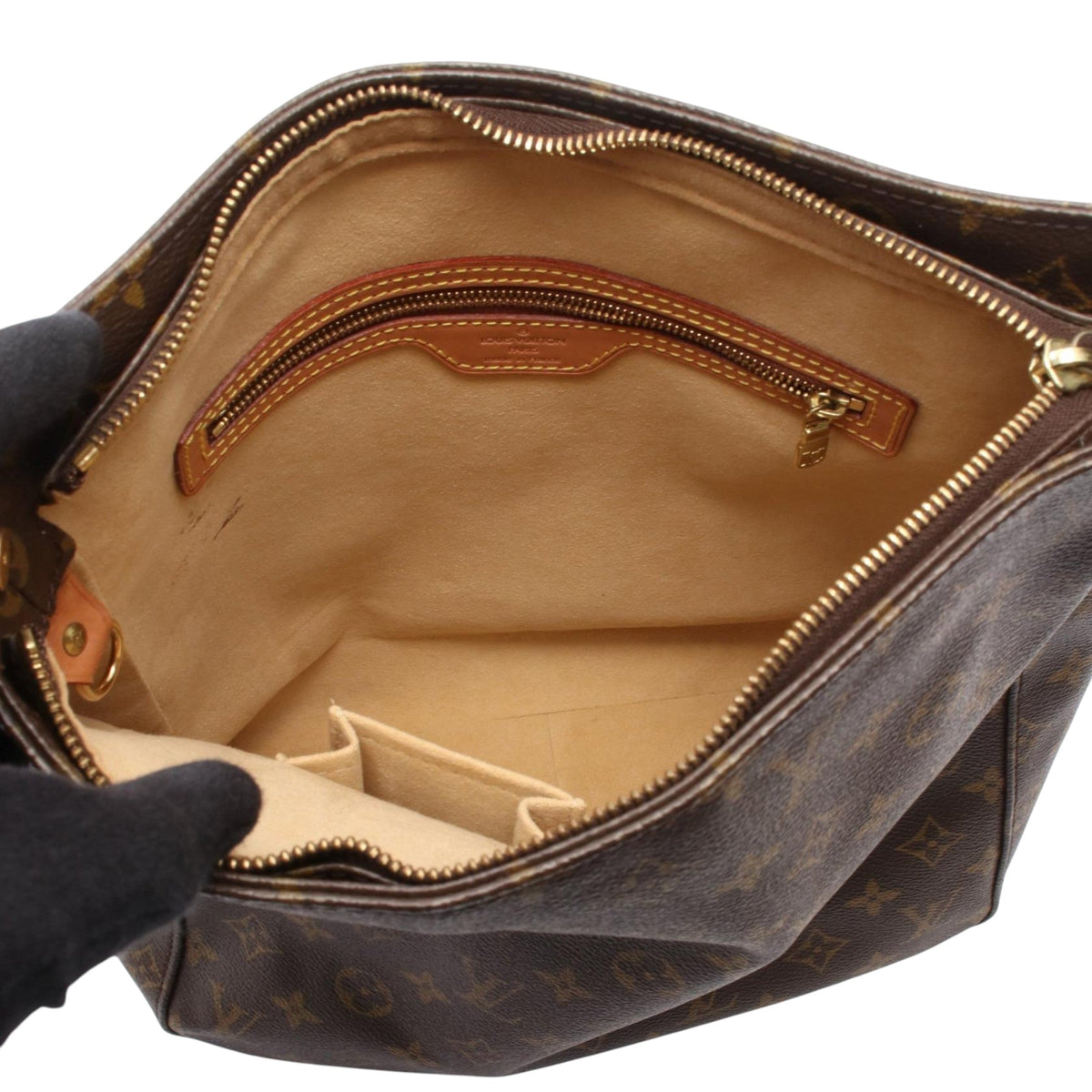 Louis Vuitton Monogram Looping GM — Brown