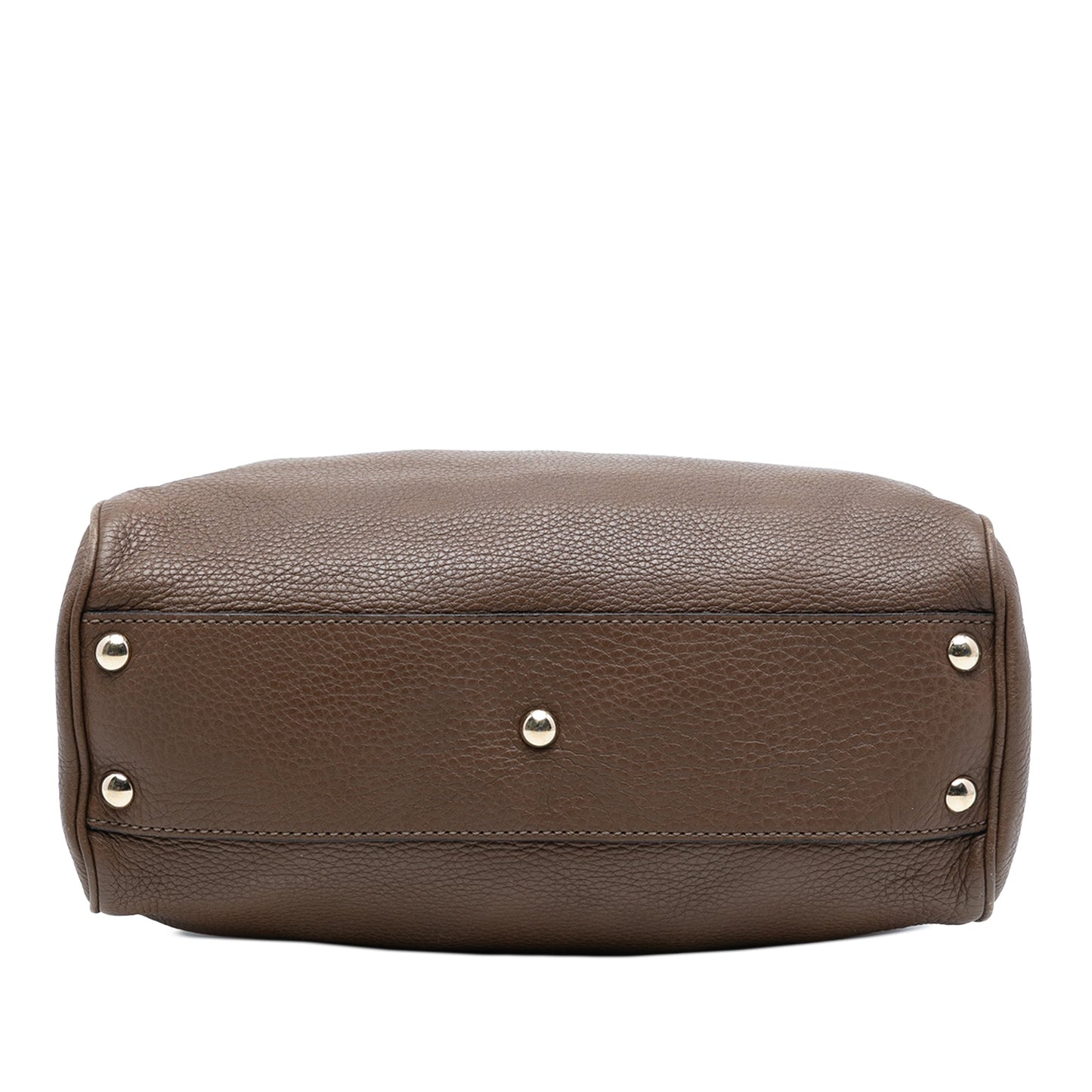 Gucci Small Calfskin Bamboo Shopper Satchel