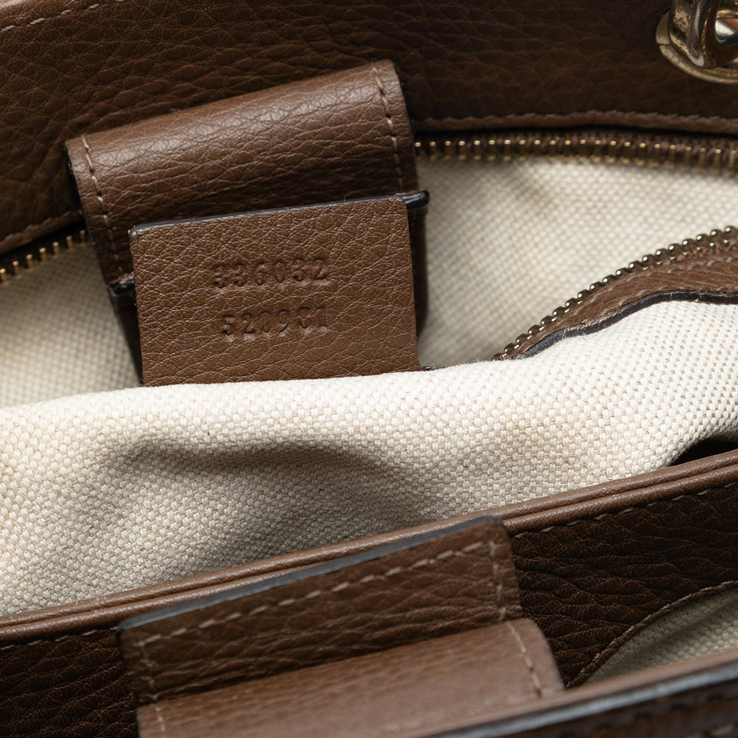 Gucci Small Calfskin Bamboo Shopper Satchel
