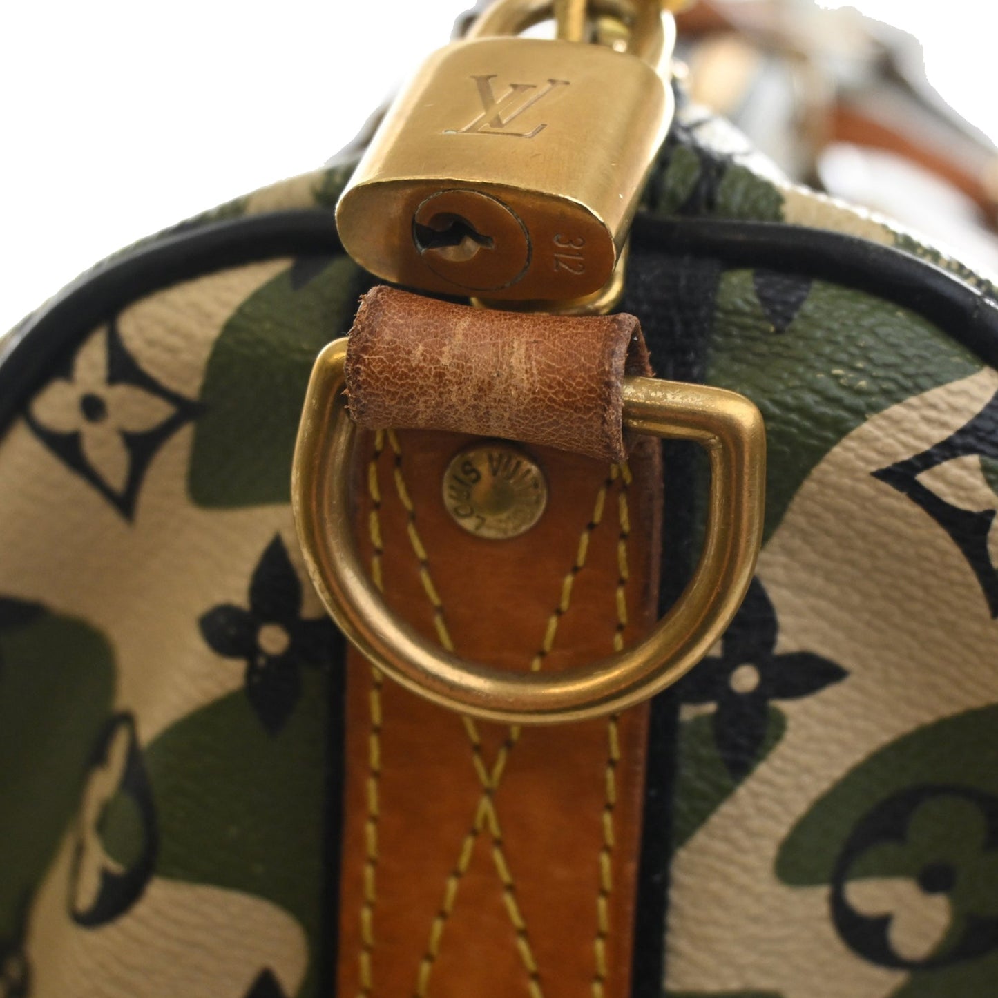 Louis Vuitton Takashi Murakami Monogramouflage Keepall Bandouliere 55