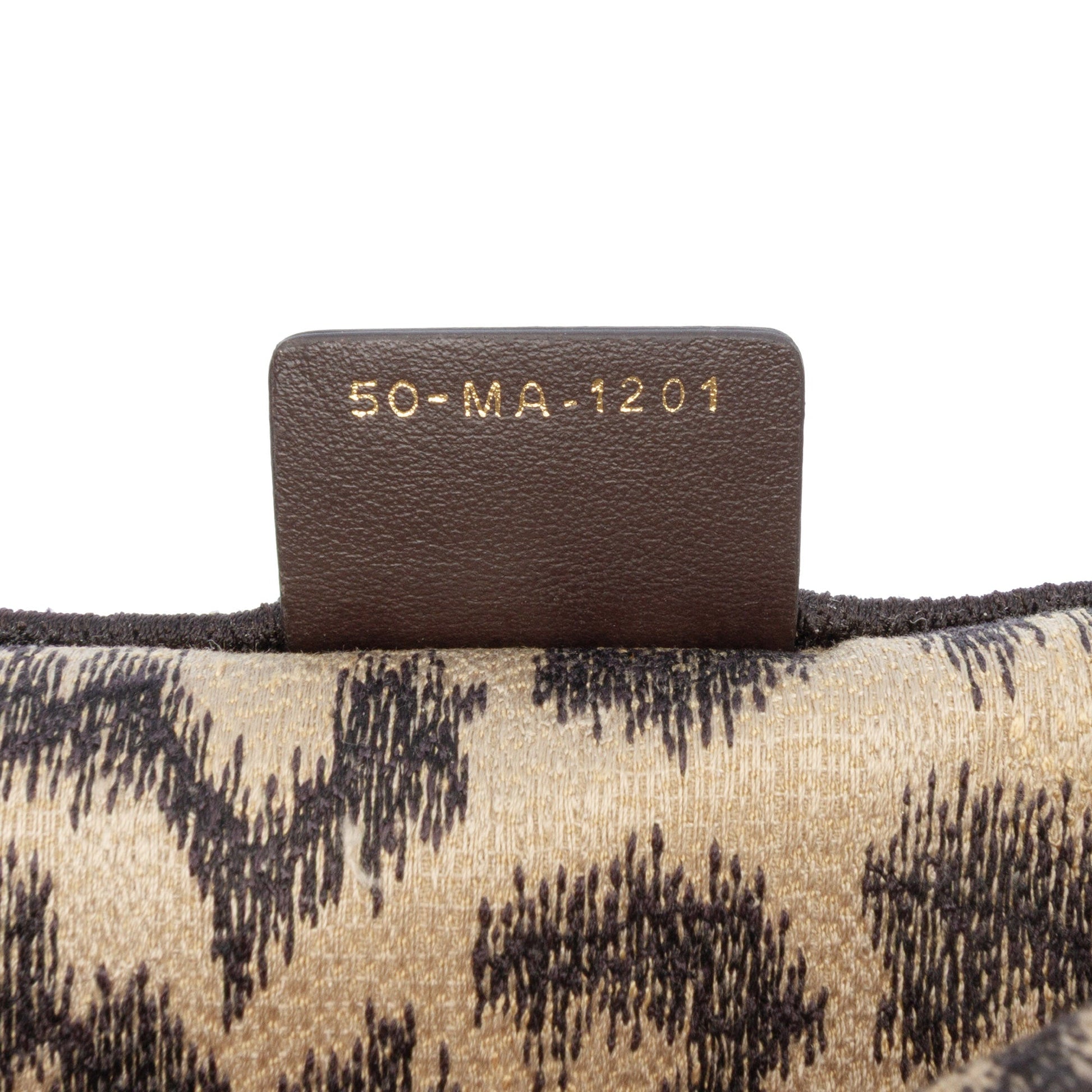 Mizza Medium Embroidered Canvas Leopard Book Tote