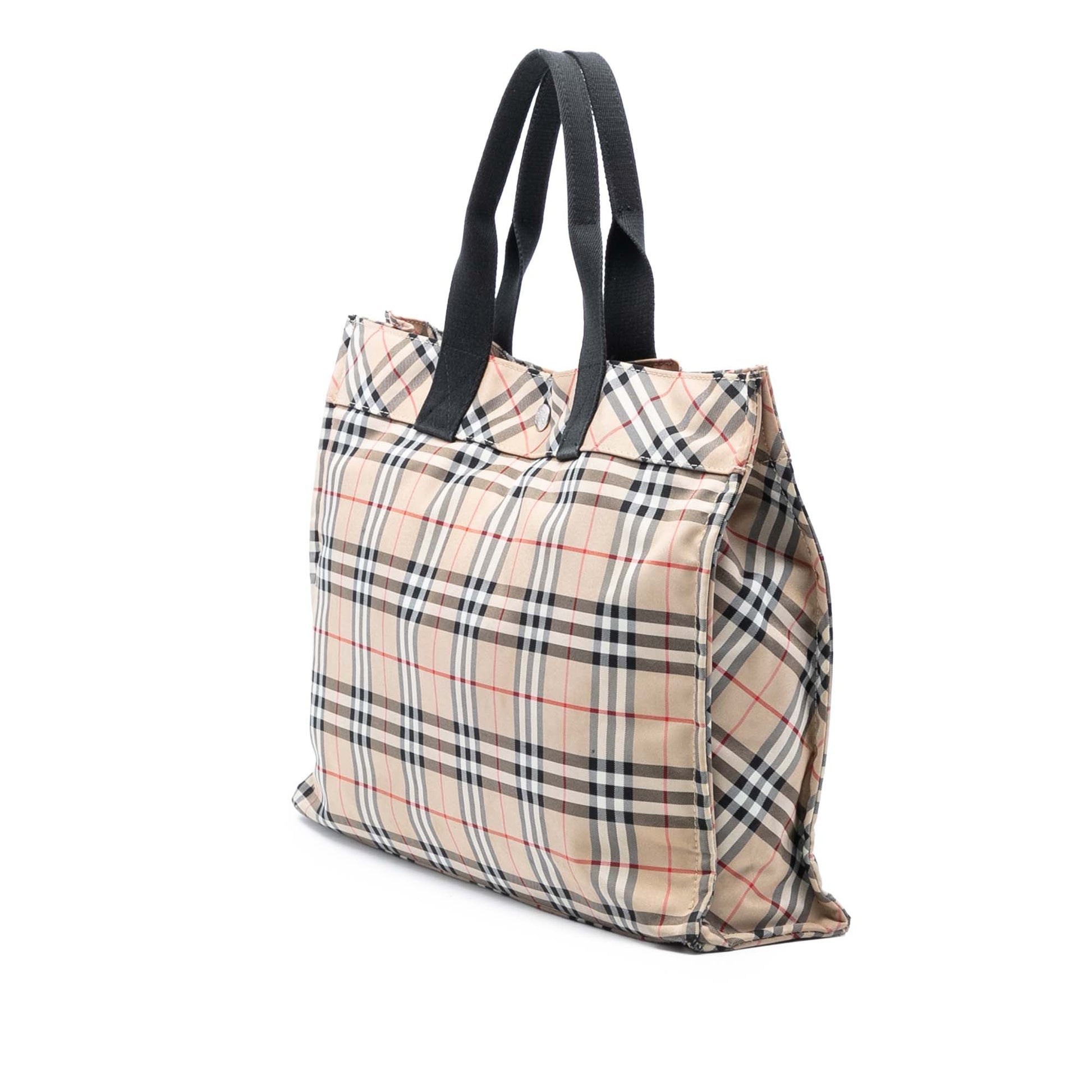 Burberry House Check Canvas Tote
