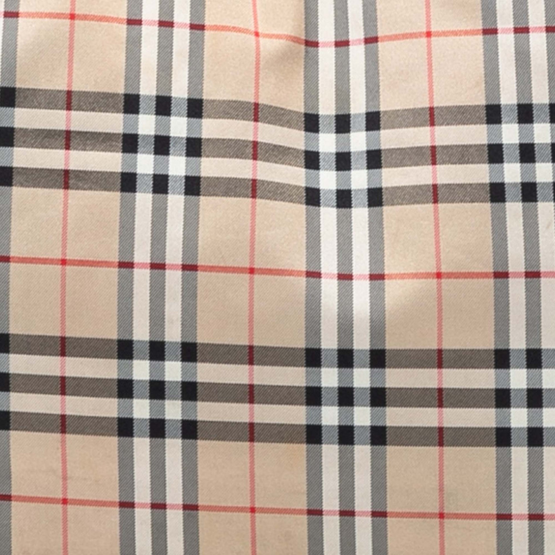 Burberry House Check Canvas Tote