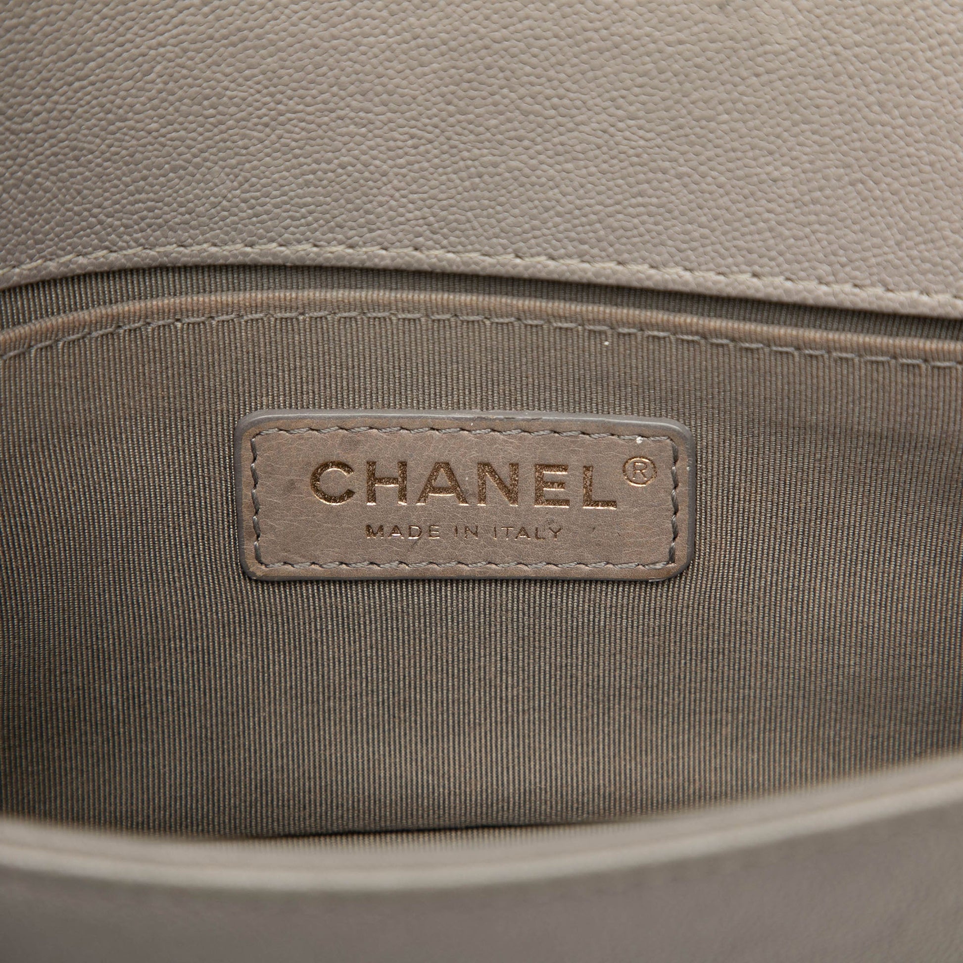 Chanel Small Quilted Caviar Boy Flap