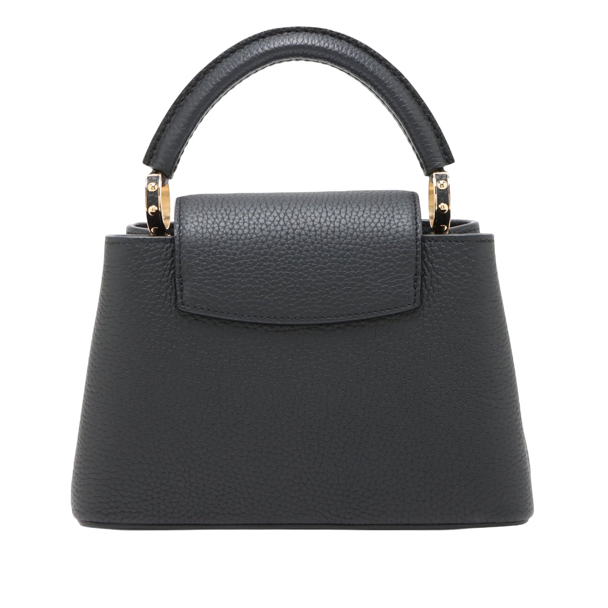 Louis Vuitton Small Taurillon Capucines — Black