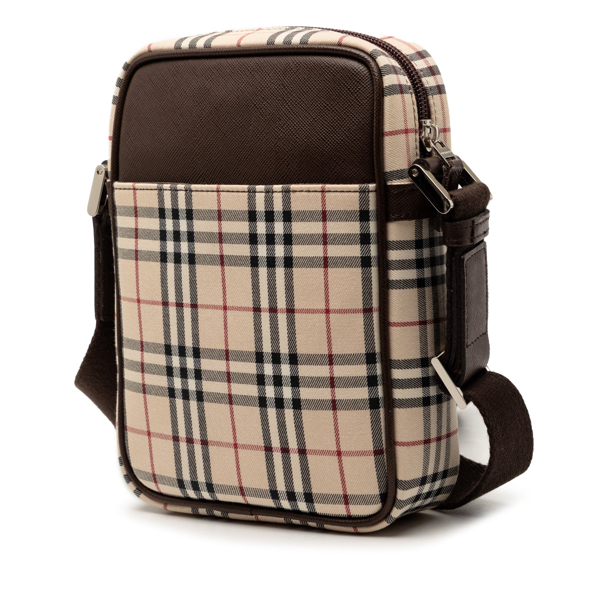 House Check Canvas Crossbody