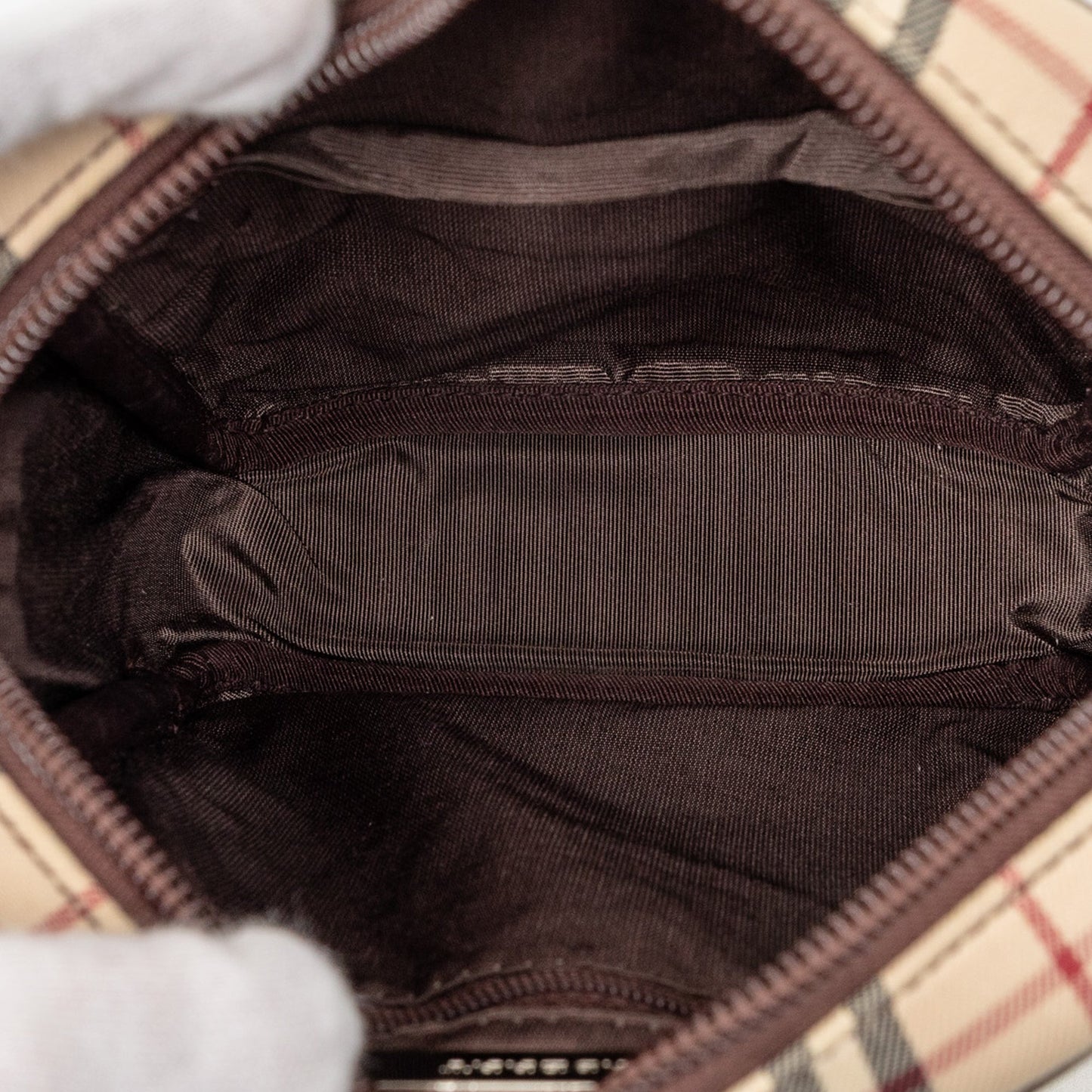 House Check Canvas Crossbody