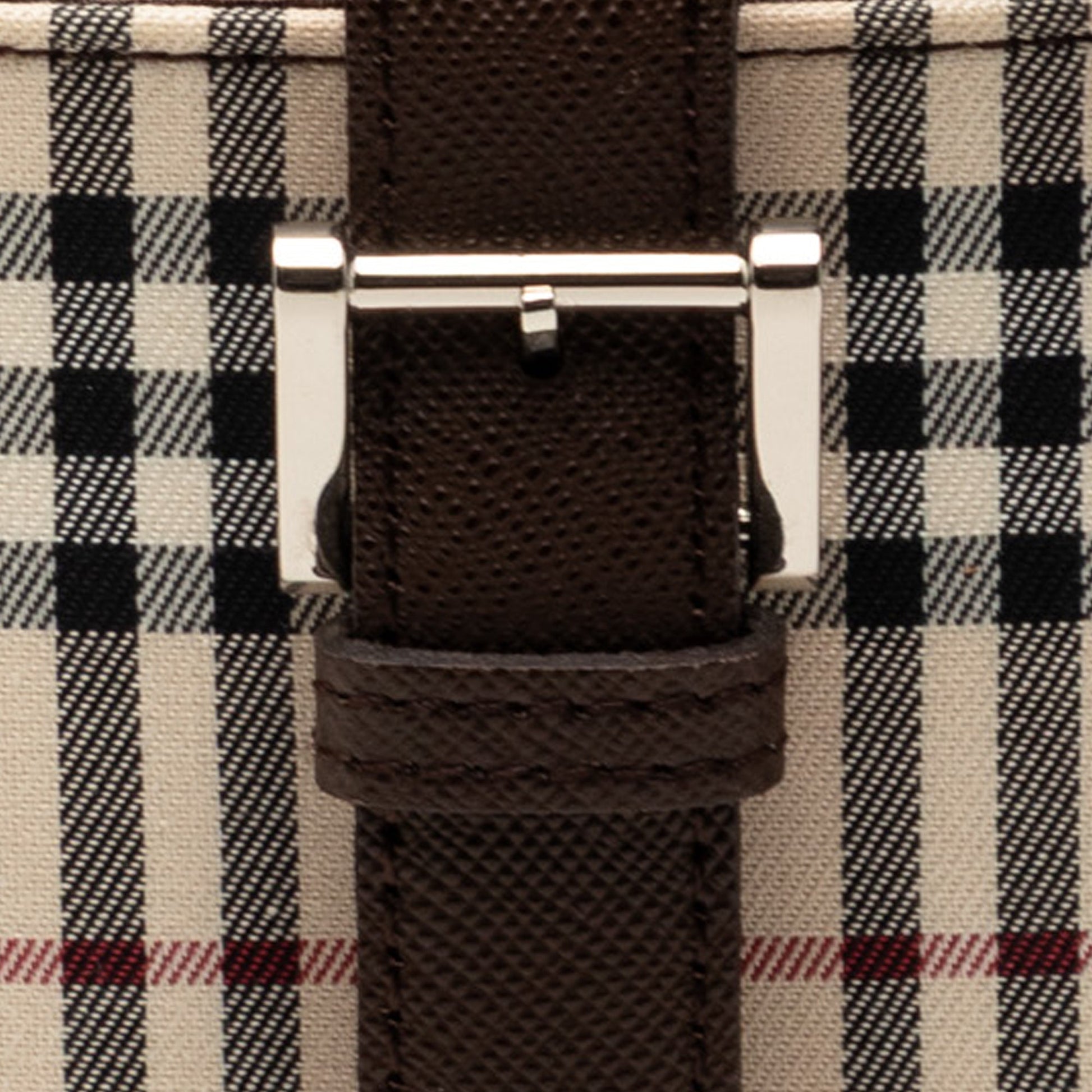House Check Canvas Crossbody