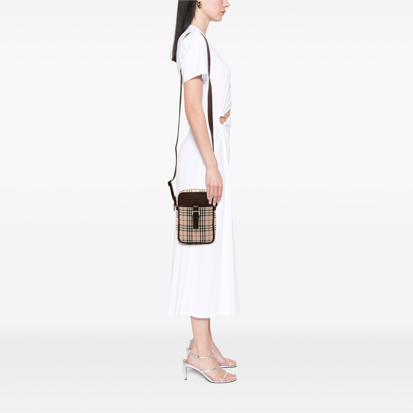House Check Canvas Crossbody