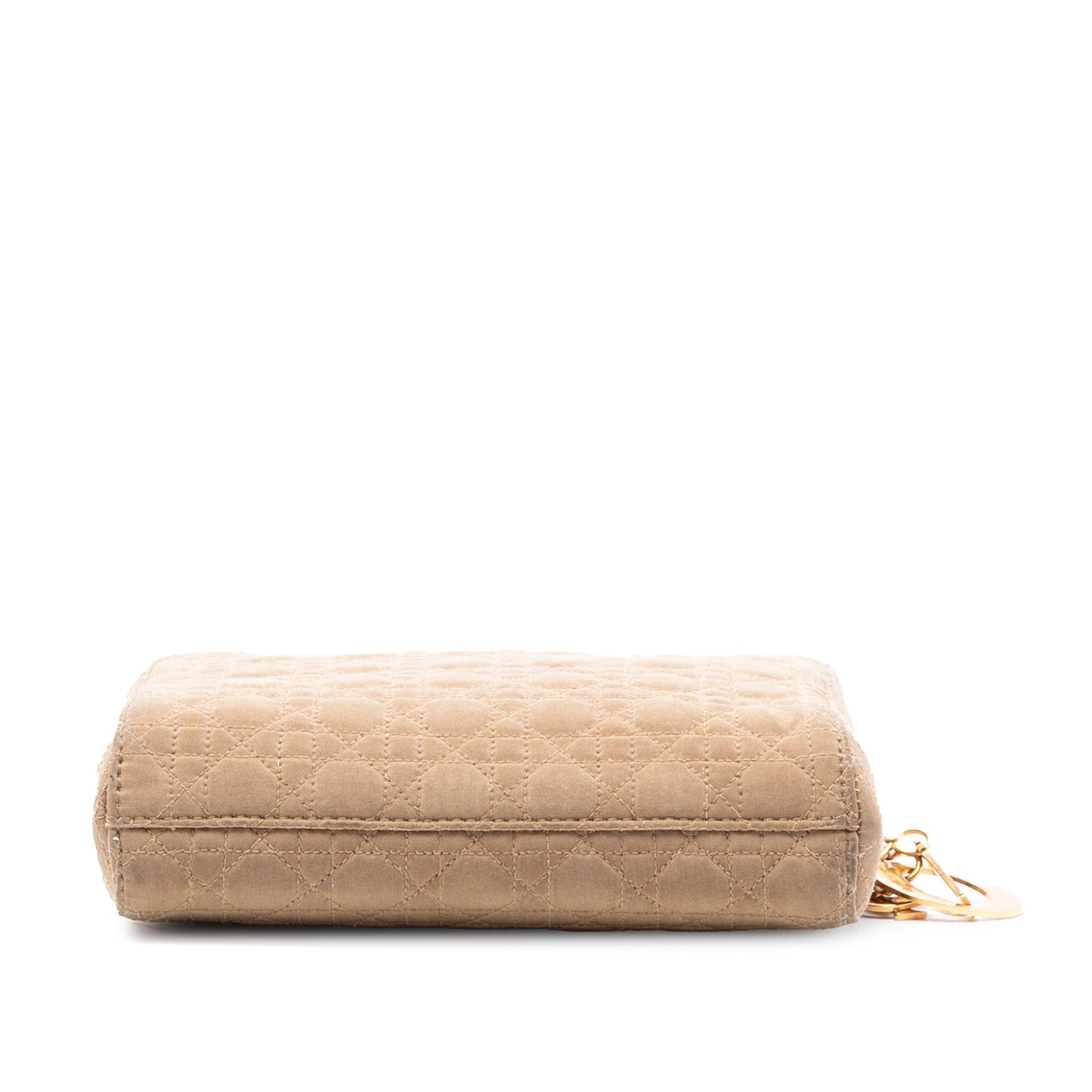 Dior Suede Cannage Lady Dior Crossbody