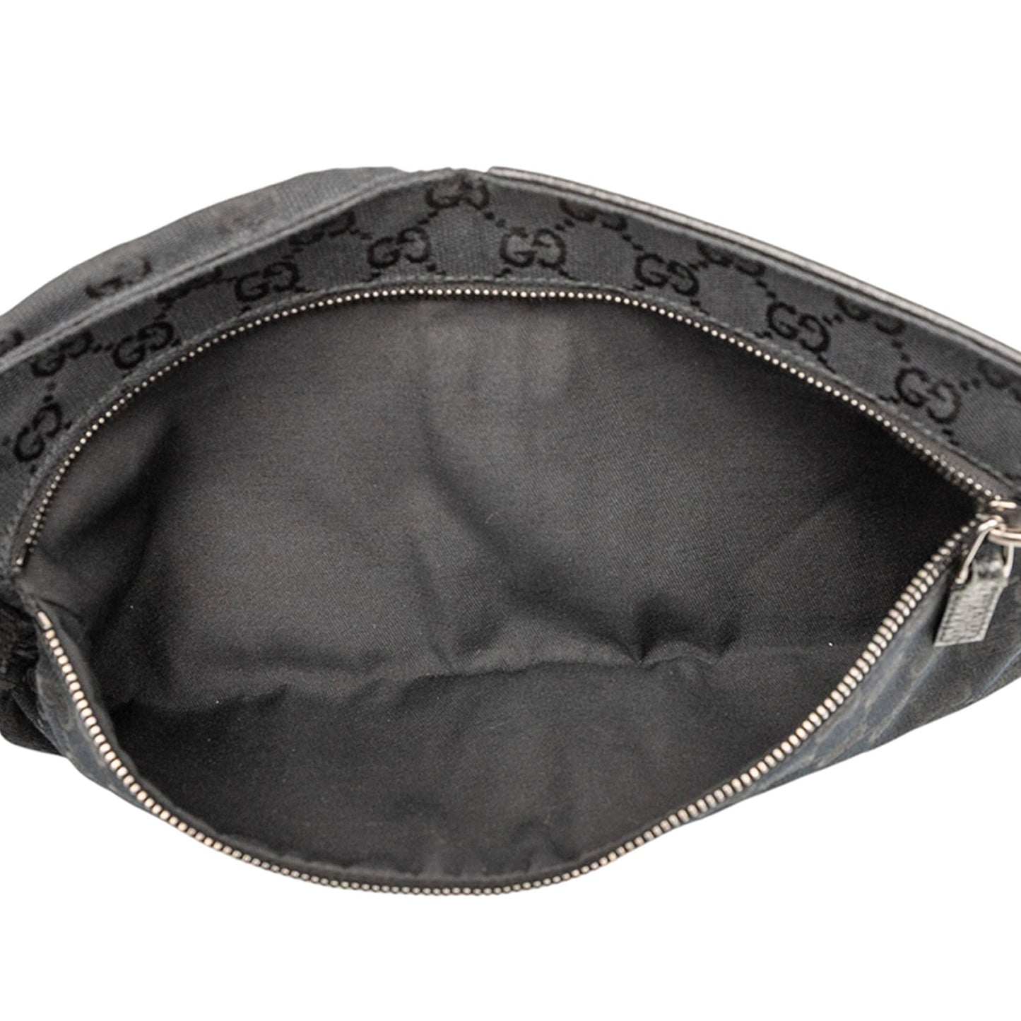 Gucci GG Canvas Double Pocket Belt Bag