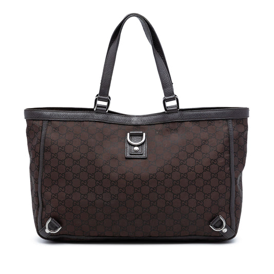 GG Nylon Abbey D Ring Tote