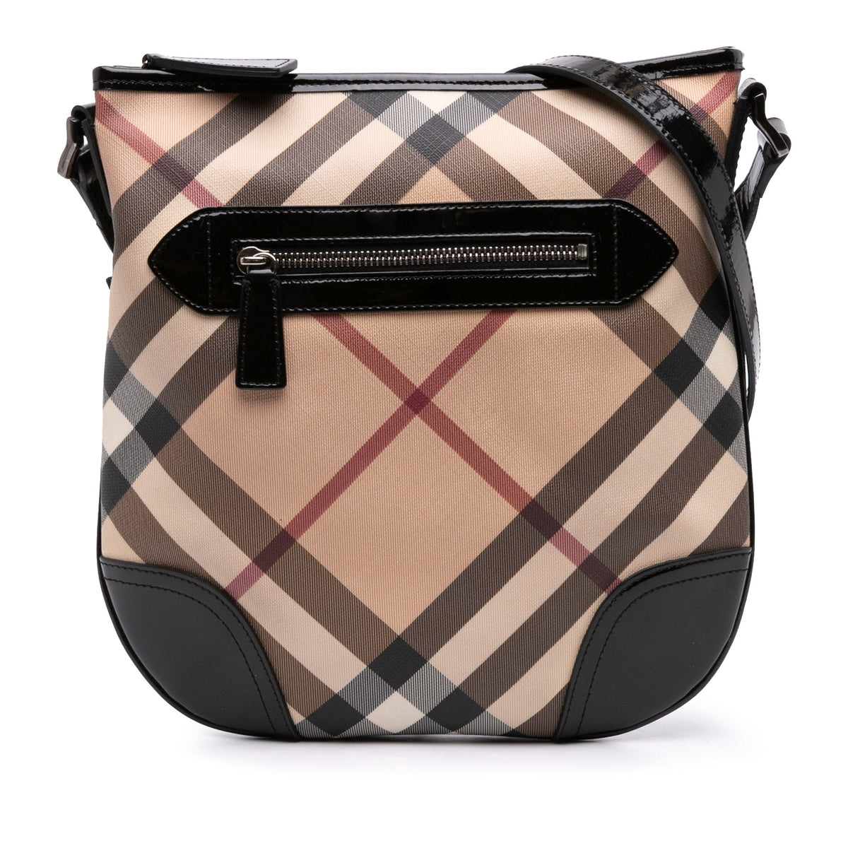 Burberry Supernova Check Coated Canvas Dryden Crossbody