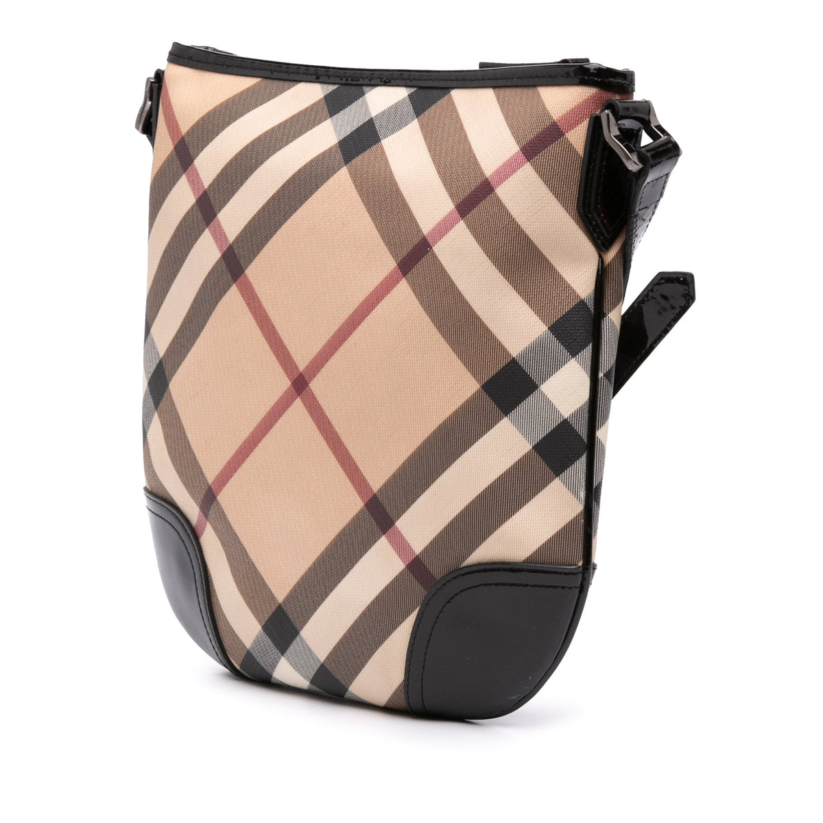 Burberry Supernova Check Coated Canvas Dryden Crossbody