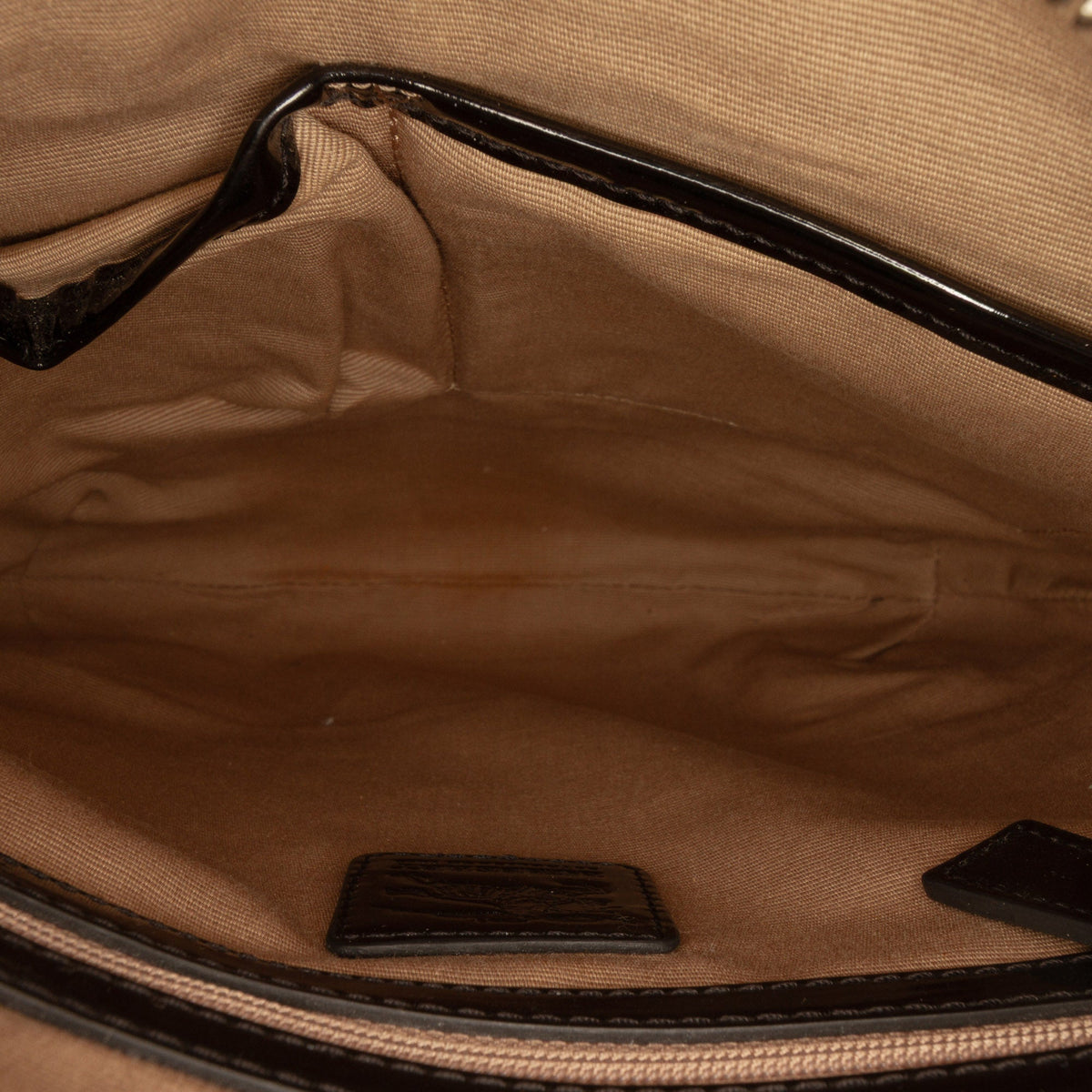 Burberry Supernova Check Coated Canvas Dryden Crossbody