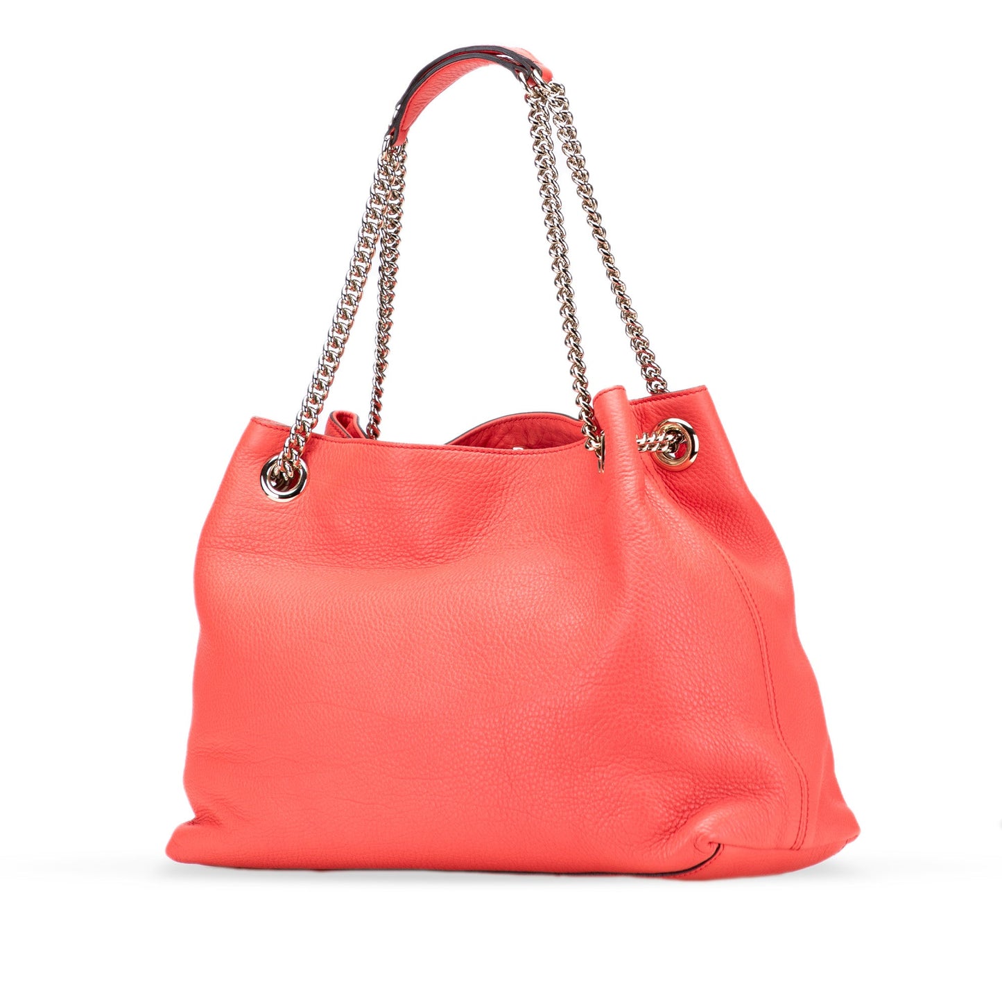 Gucci Medium Leather Soho Chain Tote
