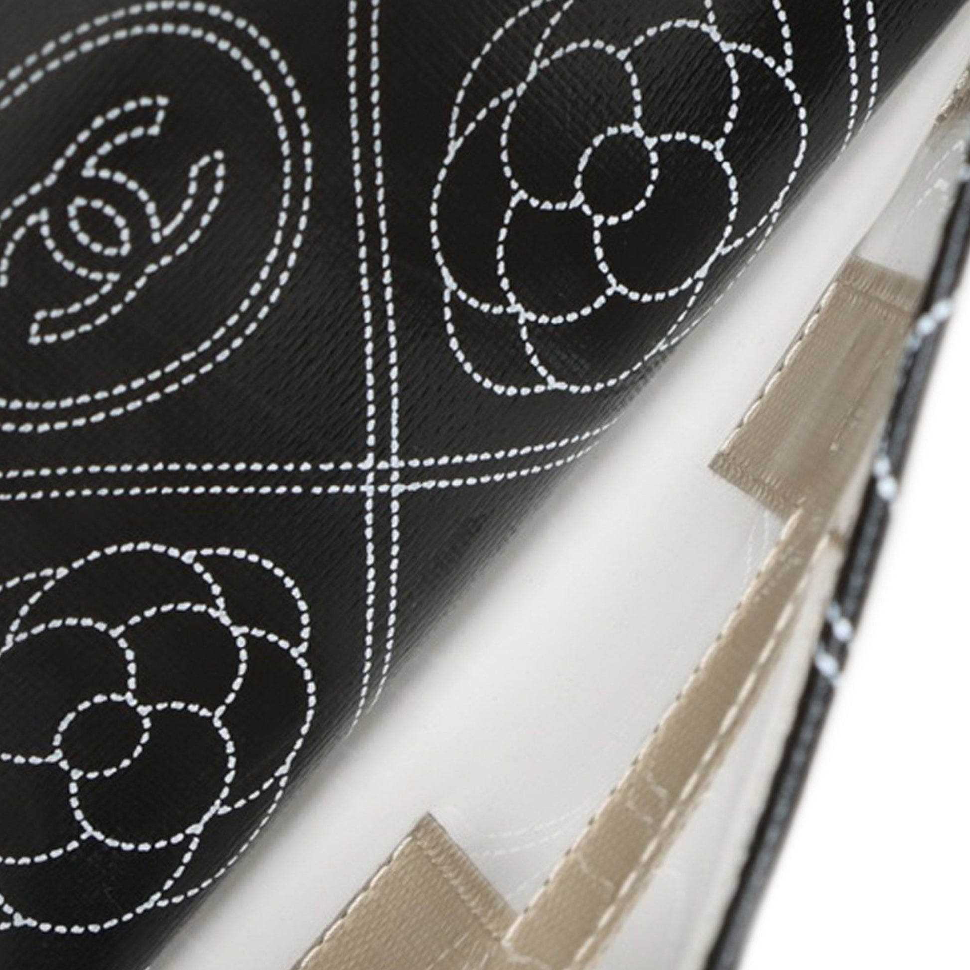 Chanel Coated Canvas Camellia Logo Camera Bag