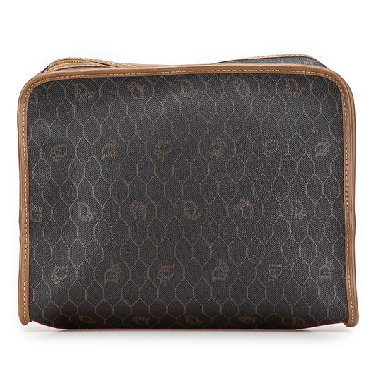 Dior Honeycomb Coated Canvas Clutch