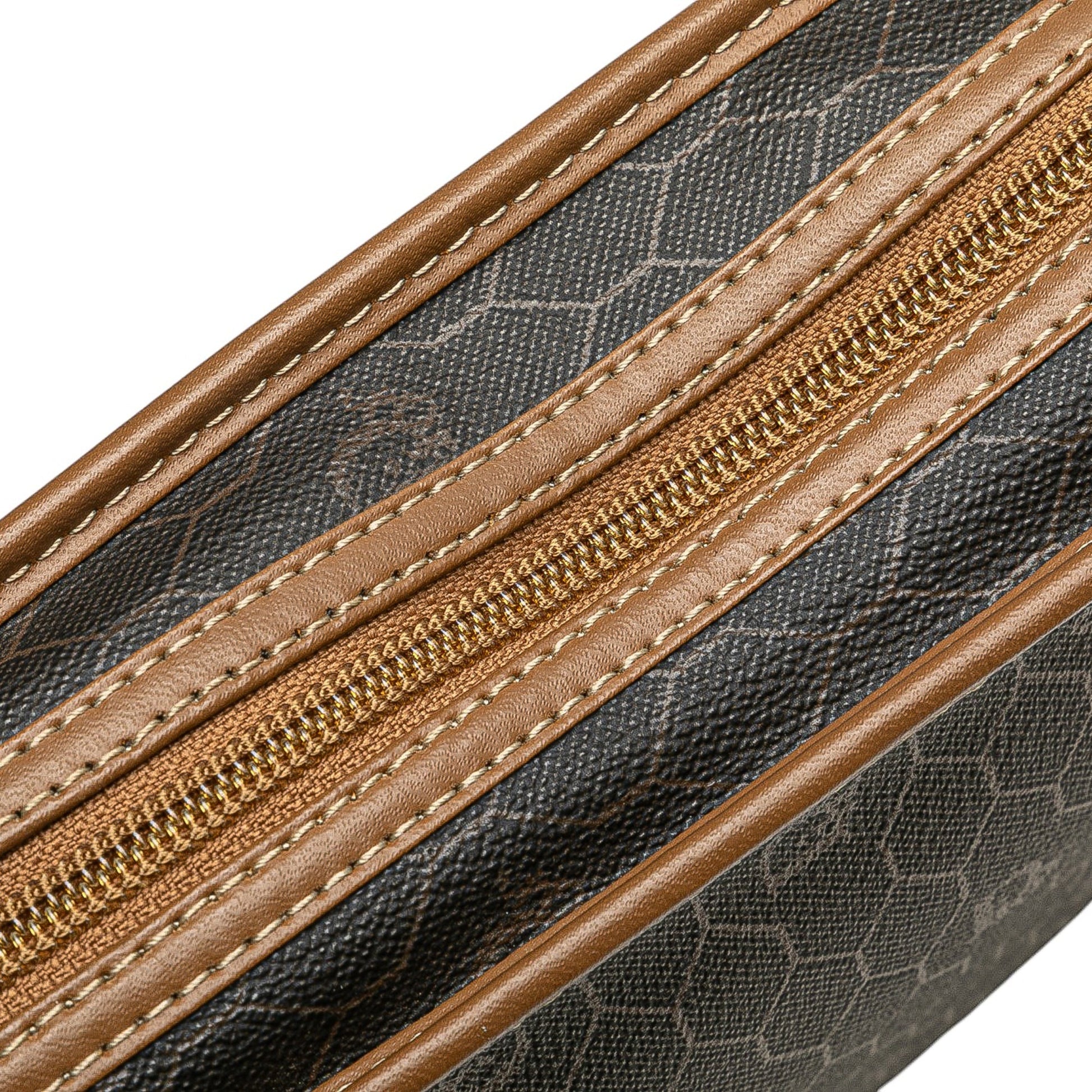 Dior Honeycomb Coated Canvas Clutch
