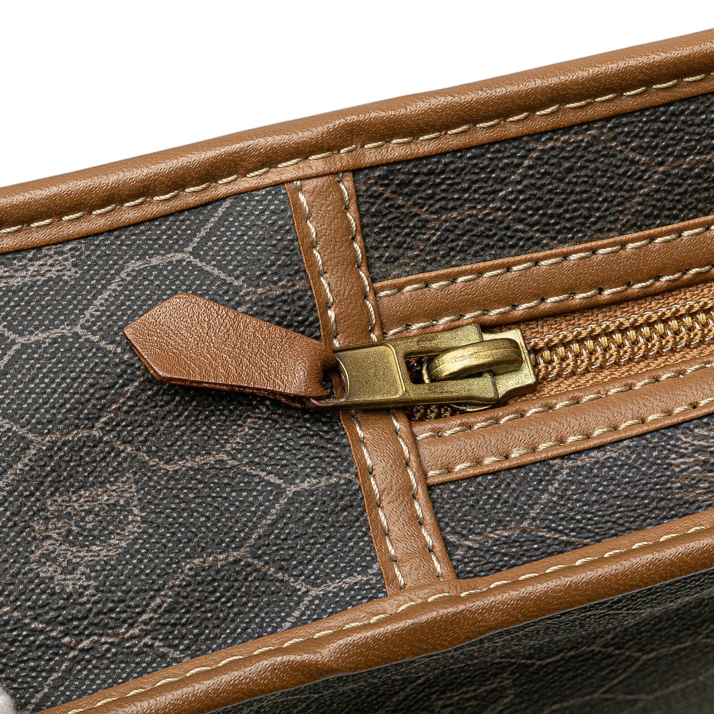 Dior Honeycomb Coated Canvas Clutch