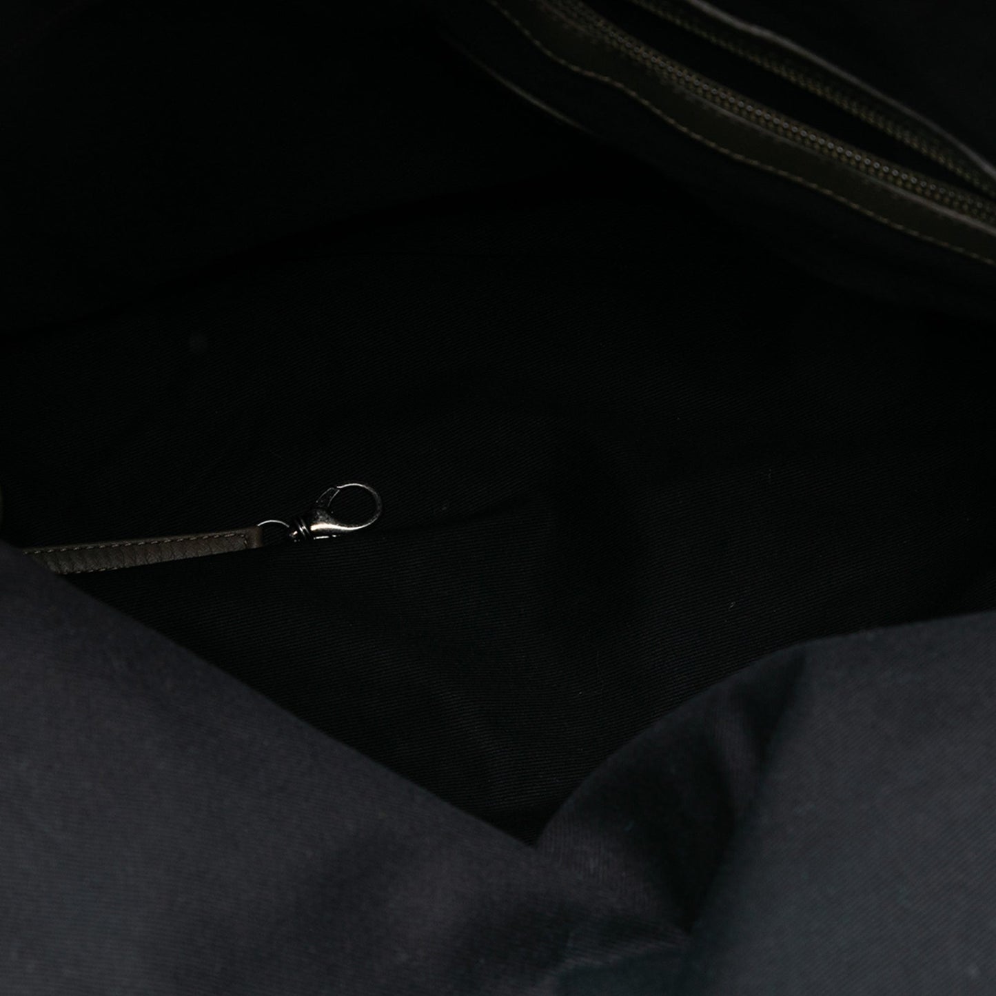 Chanel Quilted Coated Canvas Expandable Zip Travel Bag