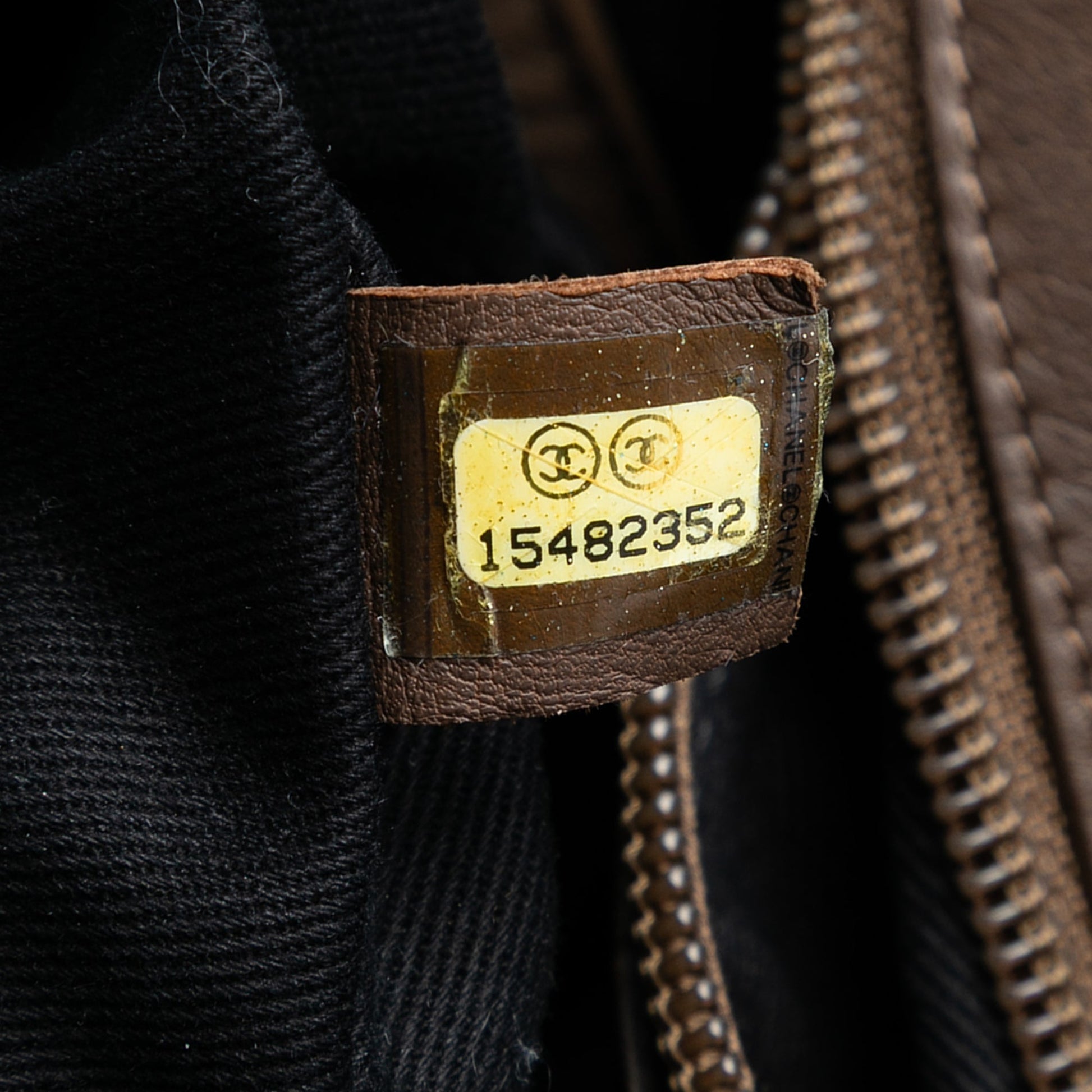 Chanel Quilted Coated Canvas Expandable Zip Travel Bag