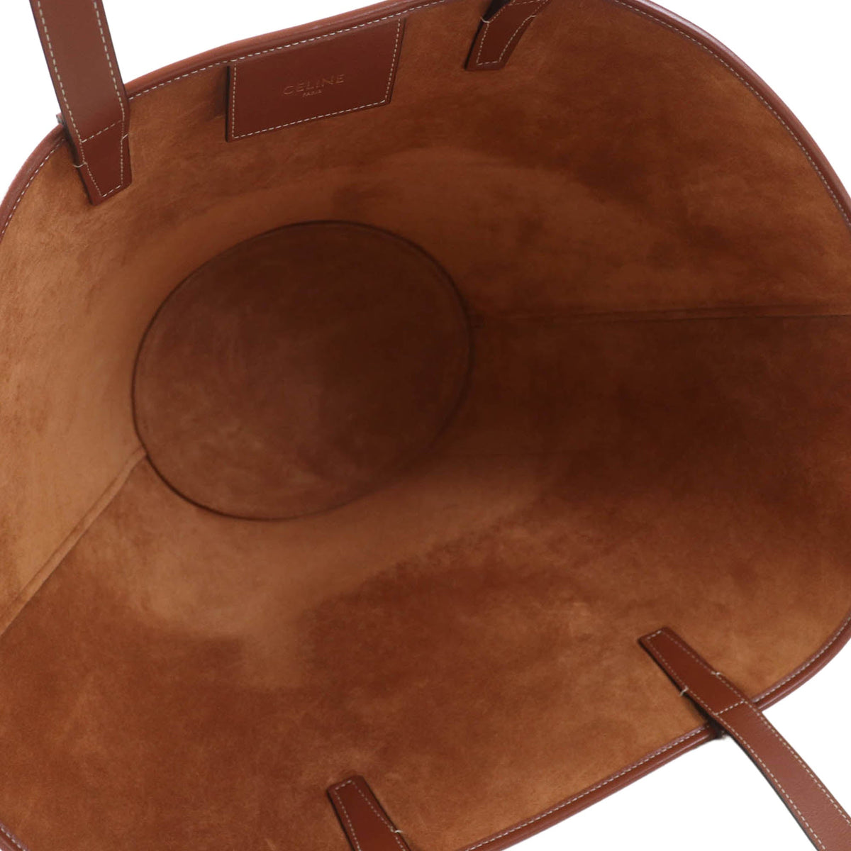 Celine Medium Smooth Calfskin Cuir Triomphe Couffin Tote