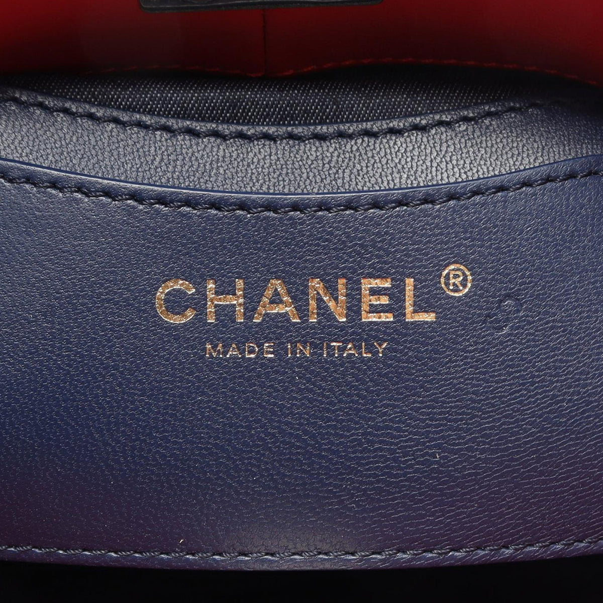 Chanel CC Lambskin Elegant Chain Vanity Case