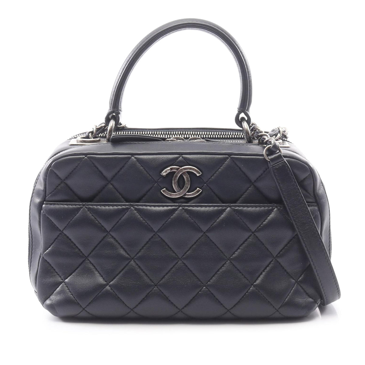 Chanel Lambskin Trendy CC Bowling Bag