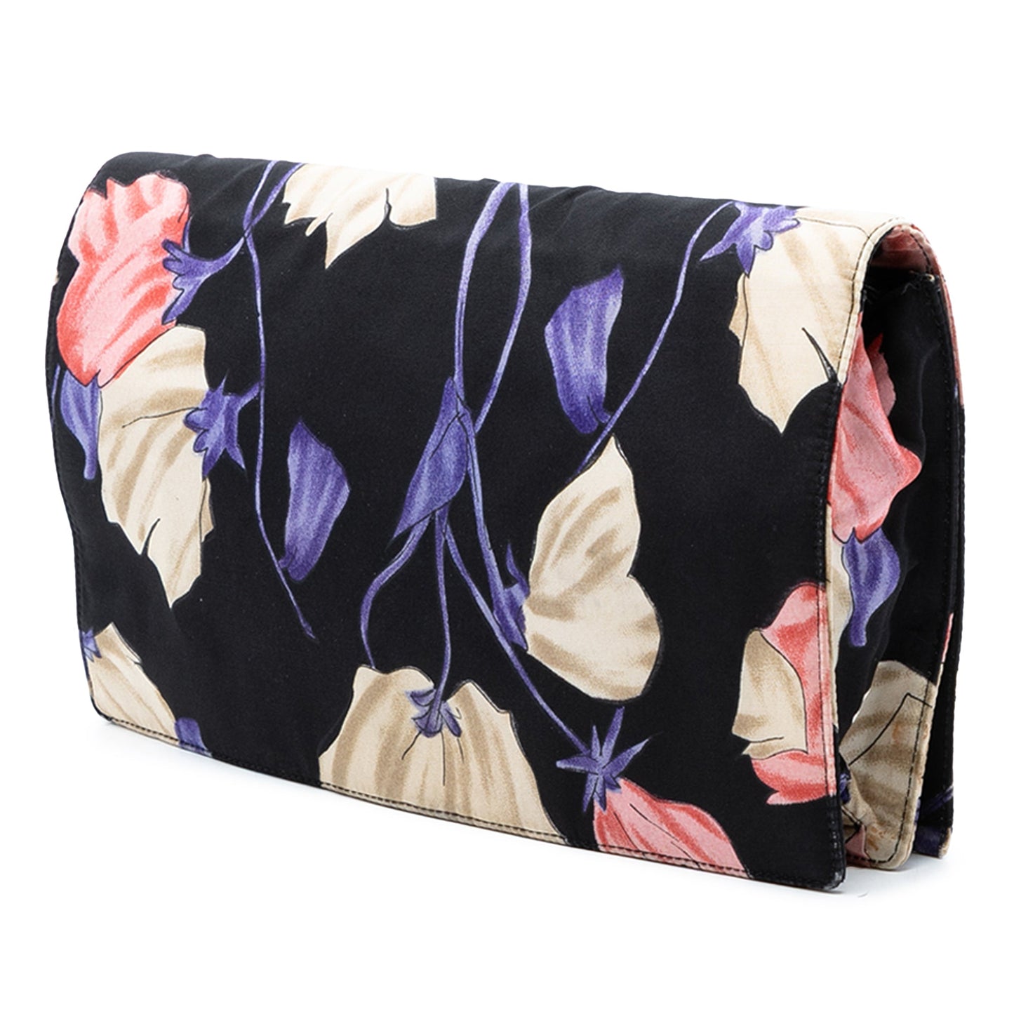 Prada Tessuto Floral Print Chain Crossbody