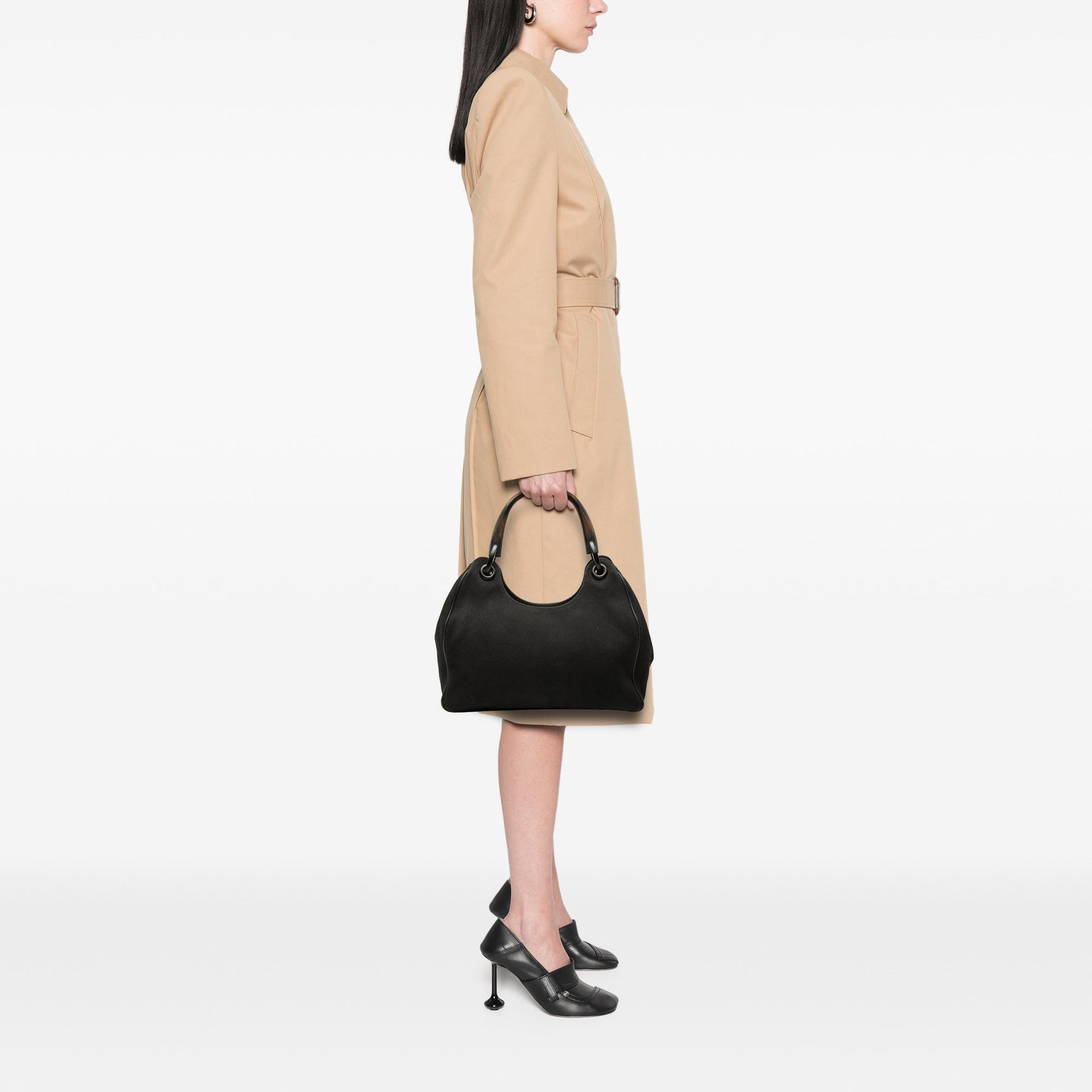 Gucci Canvas Shoulder Bag