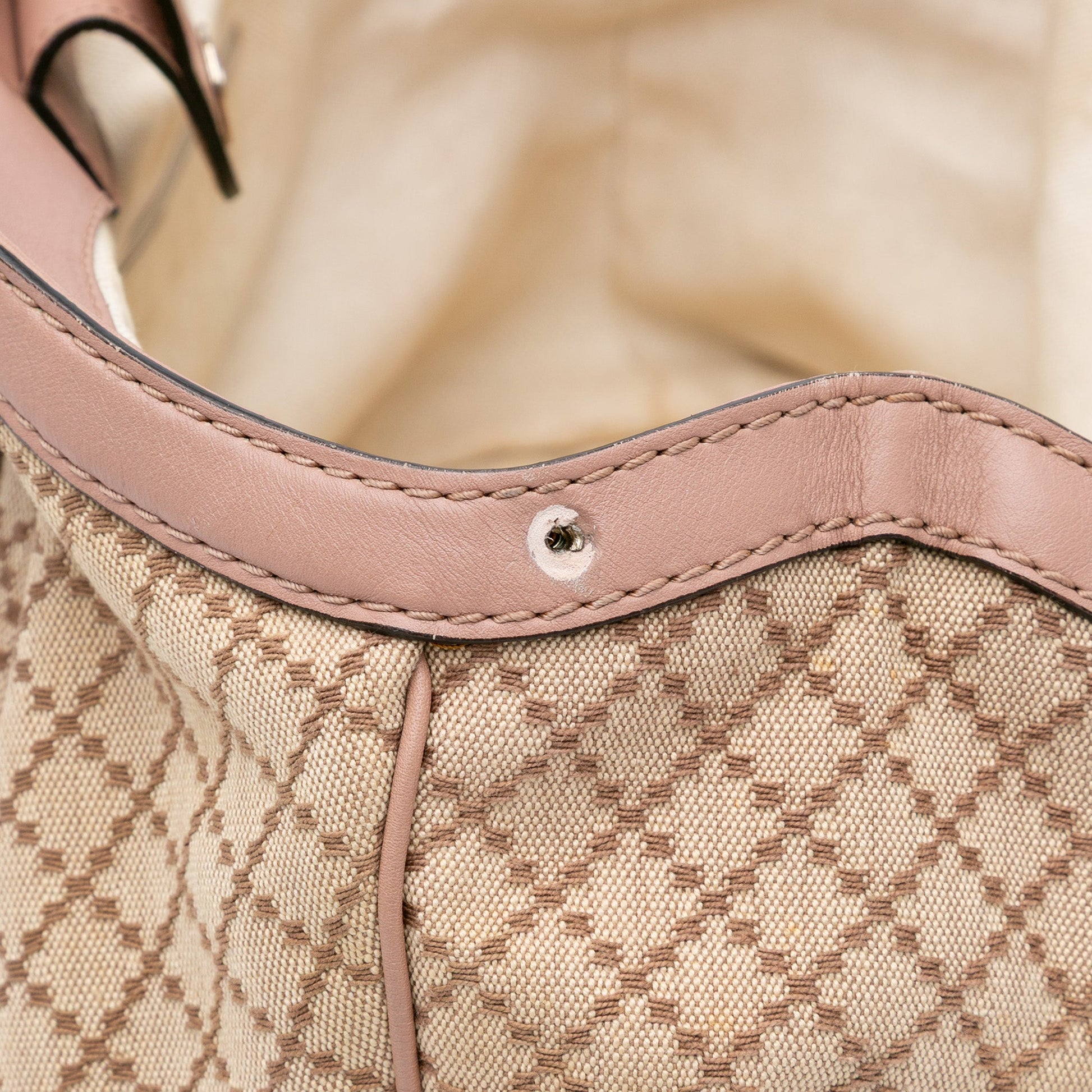 Gucci Medium Diamante Canvas Sukey Tote