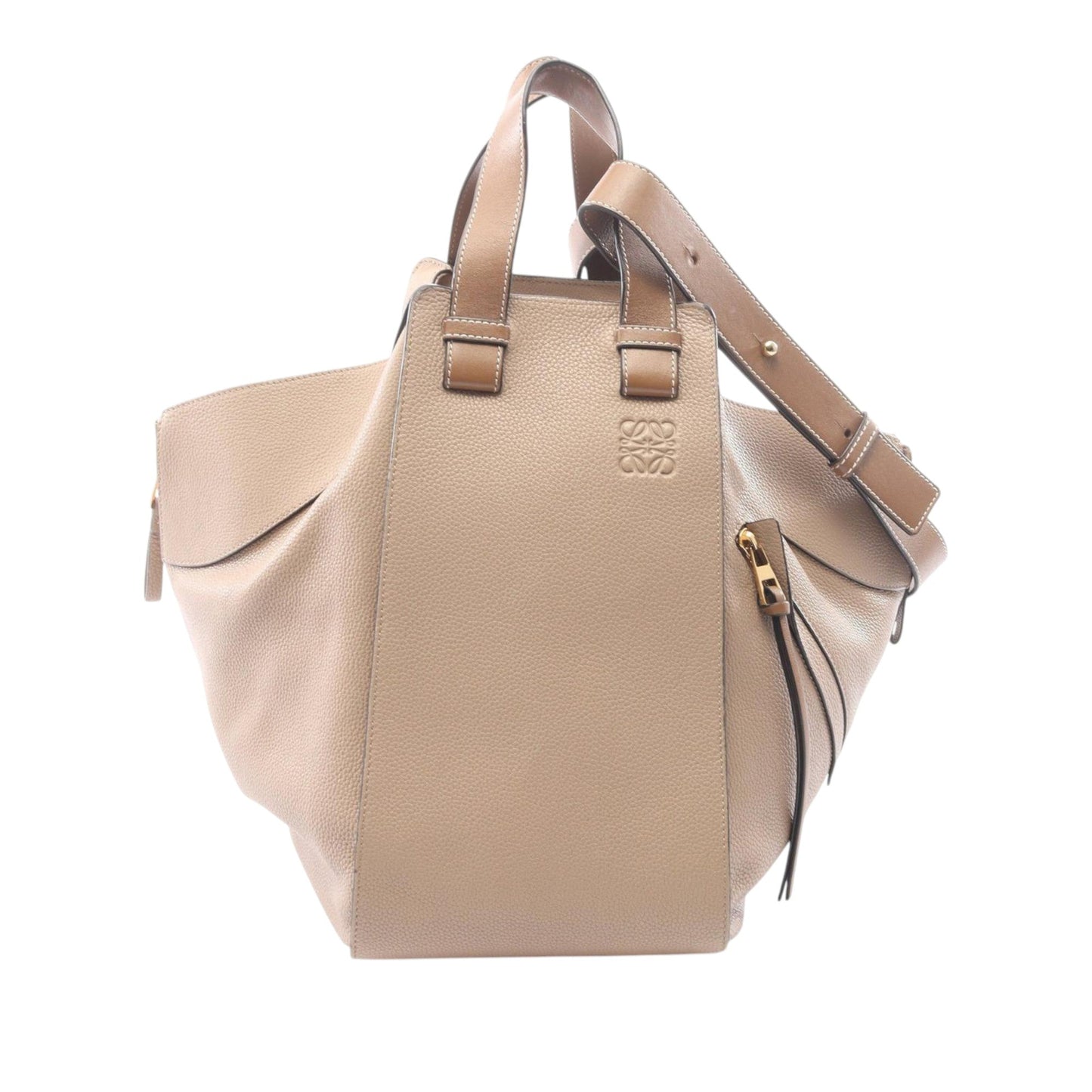 LOEWE Medium Grained Calfskin Hammock Satchel