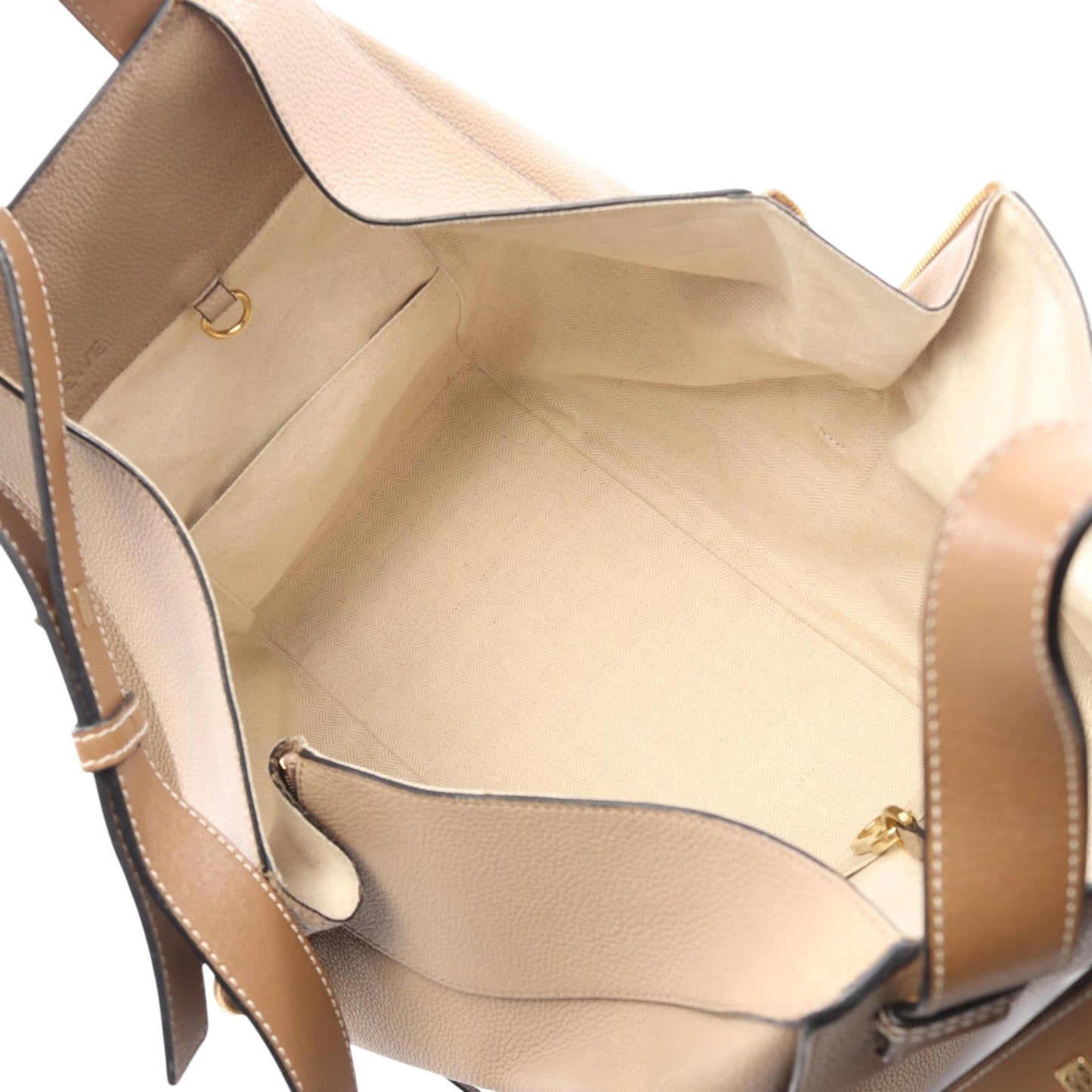 LOEWE Medium Grained Calfskin Hammock Satchel
