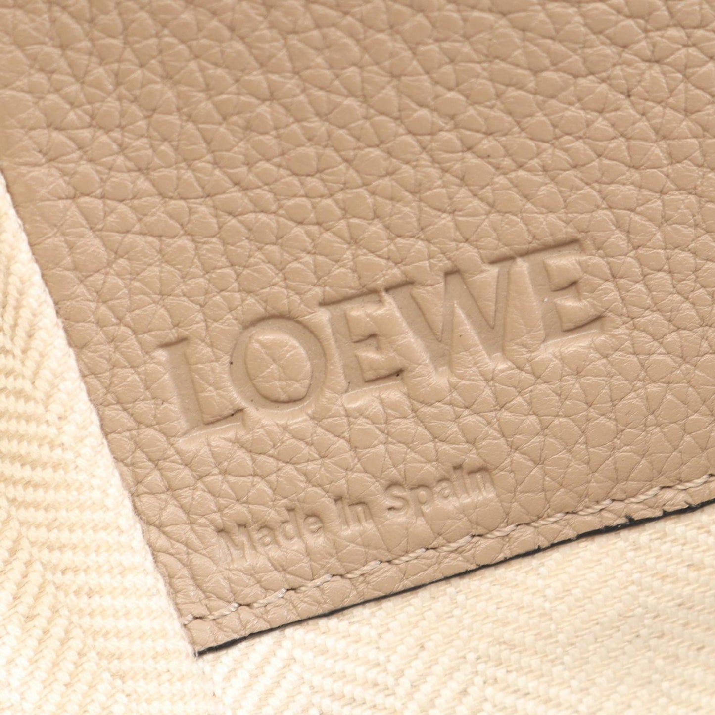 LOEWE Medium Grained Calfskin Hammock Satchel