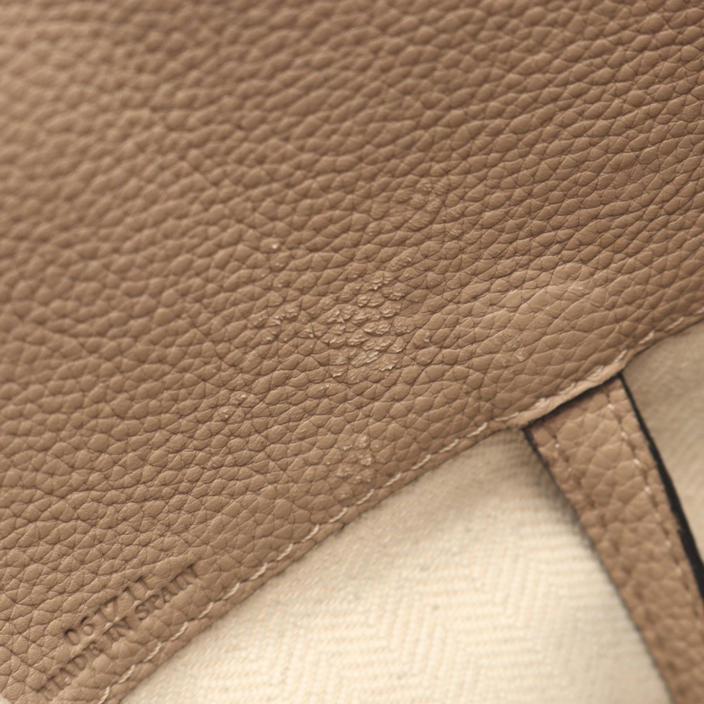 LOEWE Medium Grained Calfskin Hammock Satchel