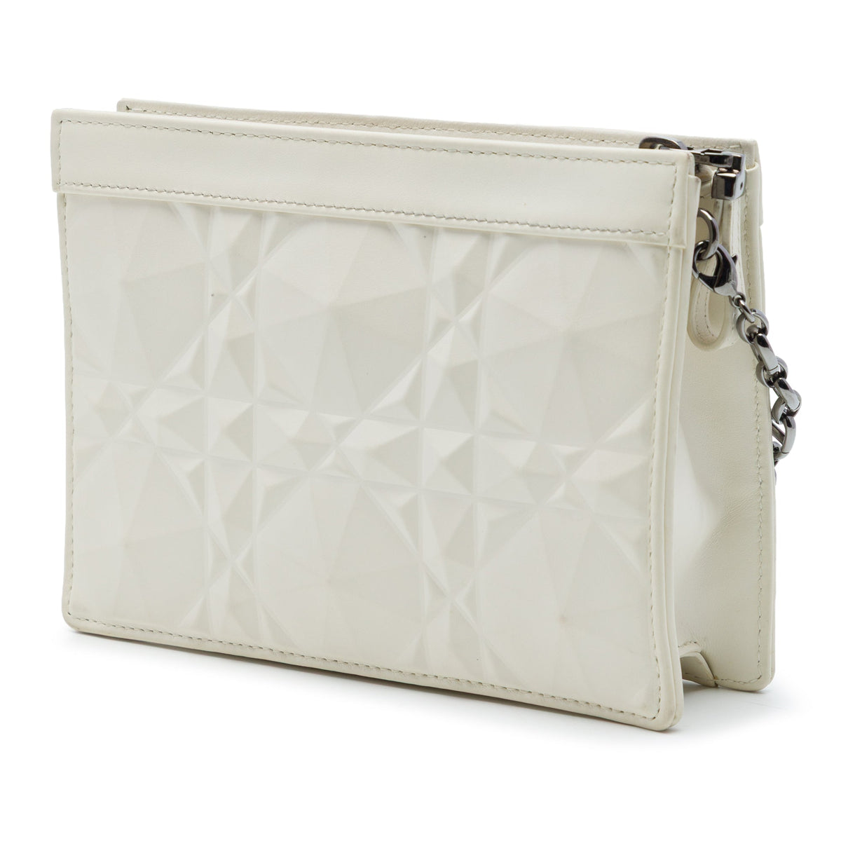 Dior Macrocannage Diamond Calfskin Caro Every Dior Pouch
