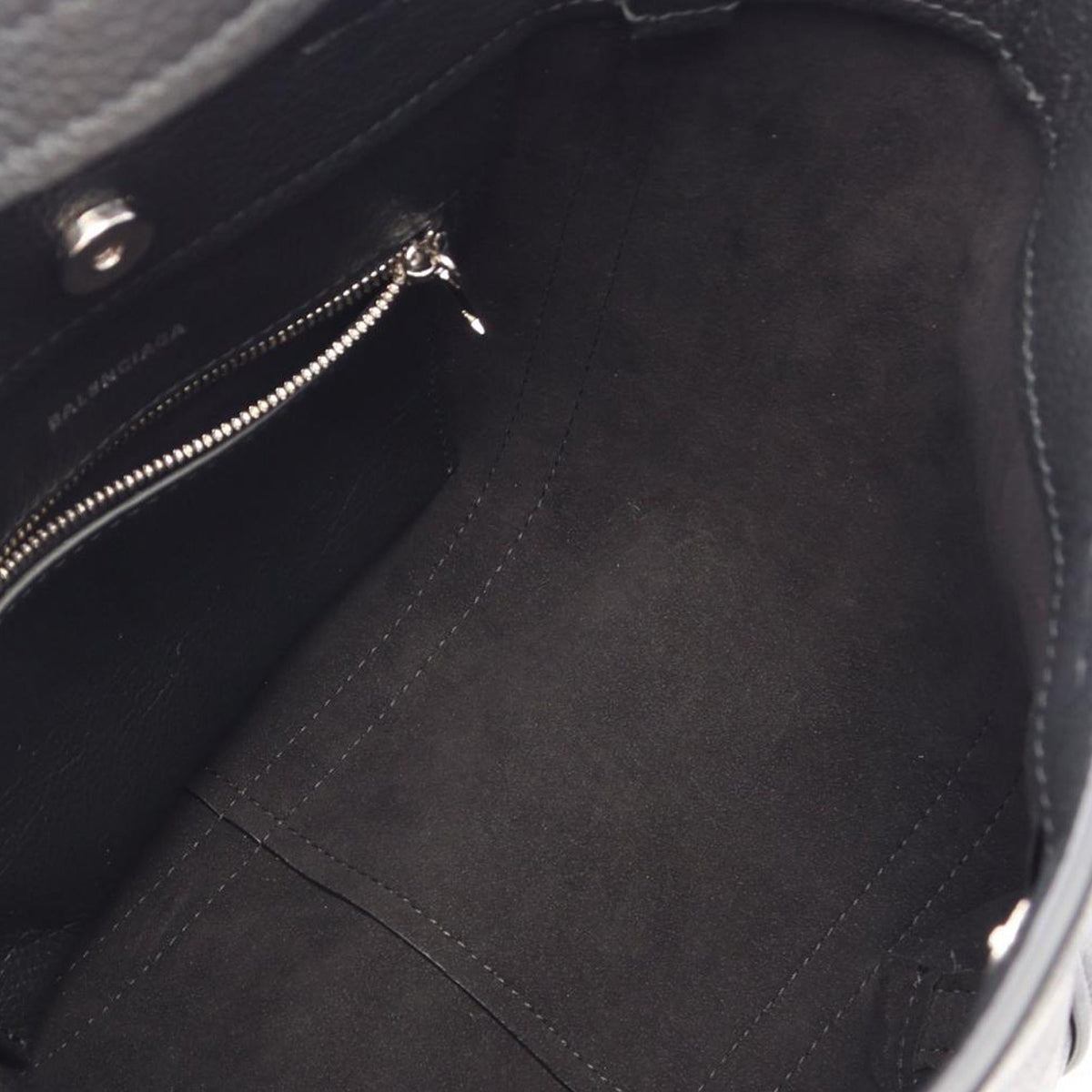 Balenciaga XS Everyday North-South Tote — Black