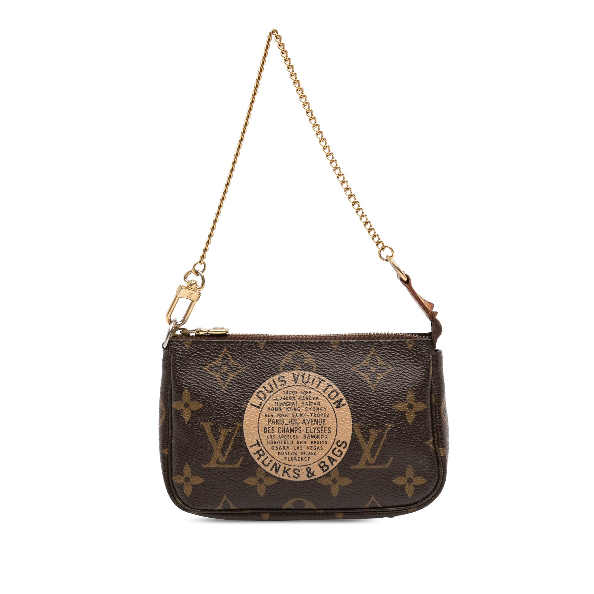 Louis Vuitton Monogram Trunks and Bags Mini Pochette Accessoires