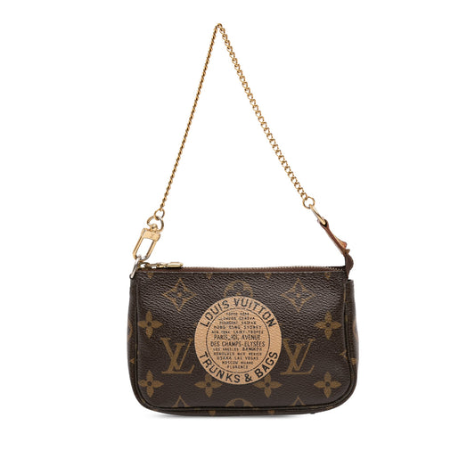 Louis Vuitton Monogram Trunks and Bags Mini Pochette Accessoires