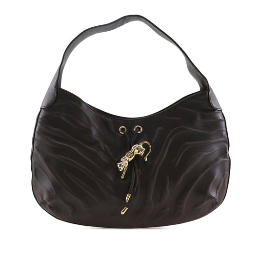 Cartier Limited Edition Embossed Leather Panthere de Cartier Bag
