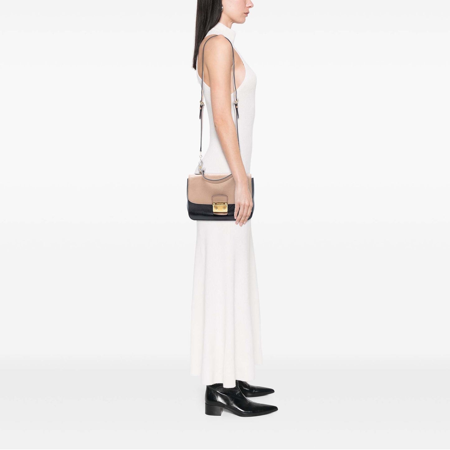 Miu Miu Goatskin Madras Satchel