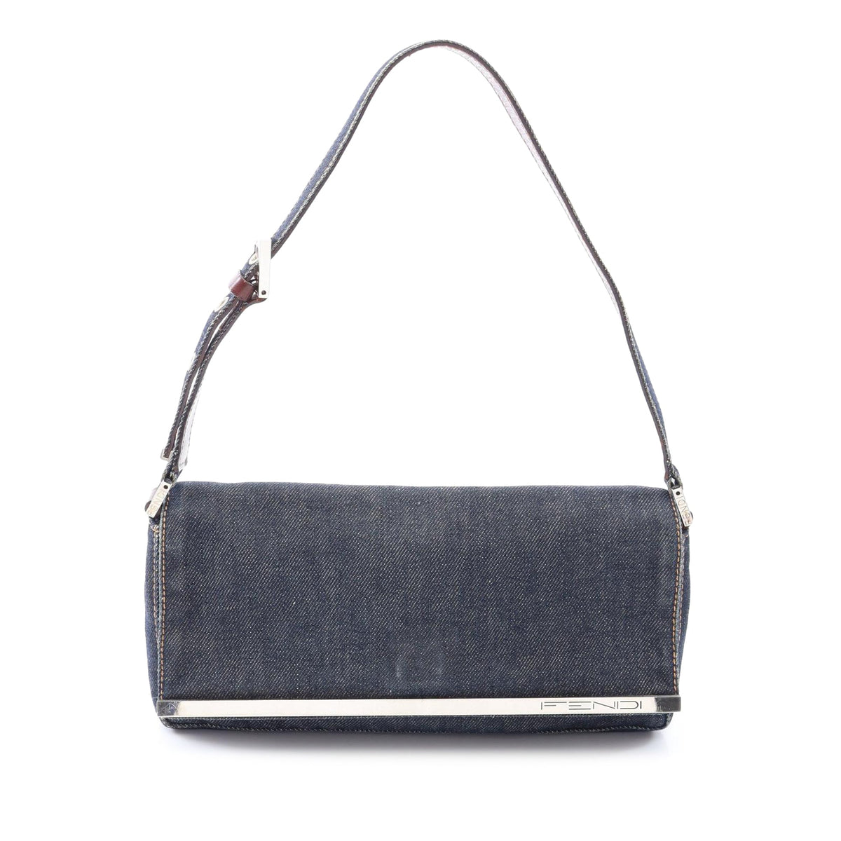 Fendi Denim Baguette — Blue