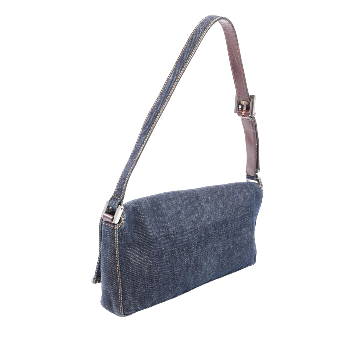 Fendi Denim Baguette — Blue